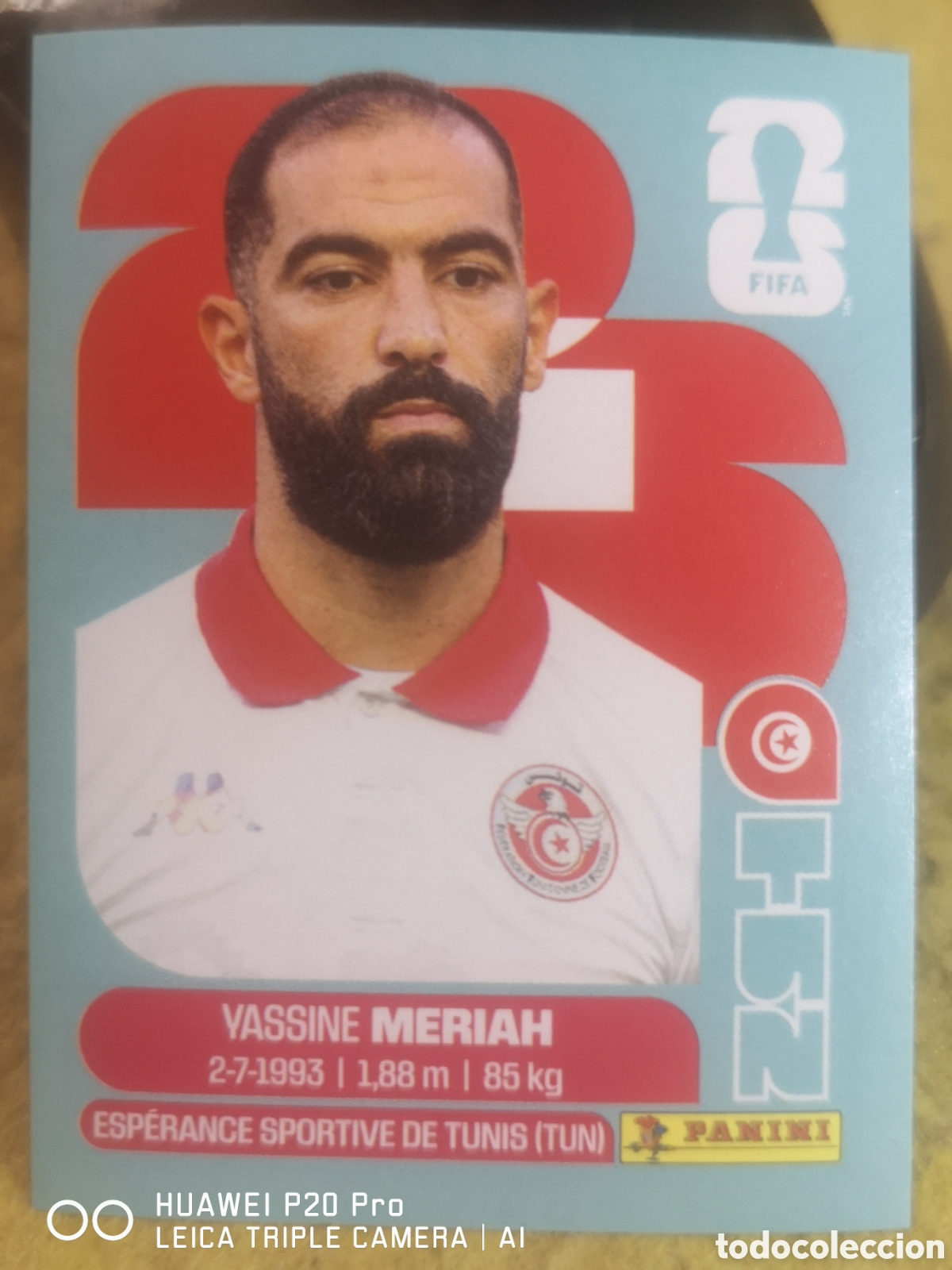 Cromos de F&uacute;tbol: FIFA WORLD CUP MUNDIAL 2026 MERIAH - TUN 6