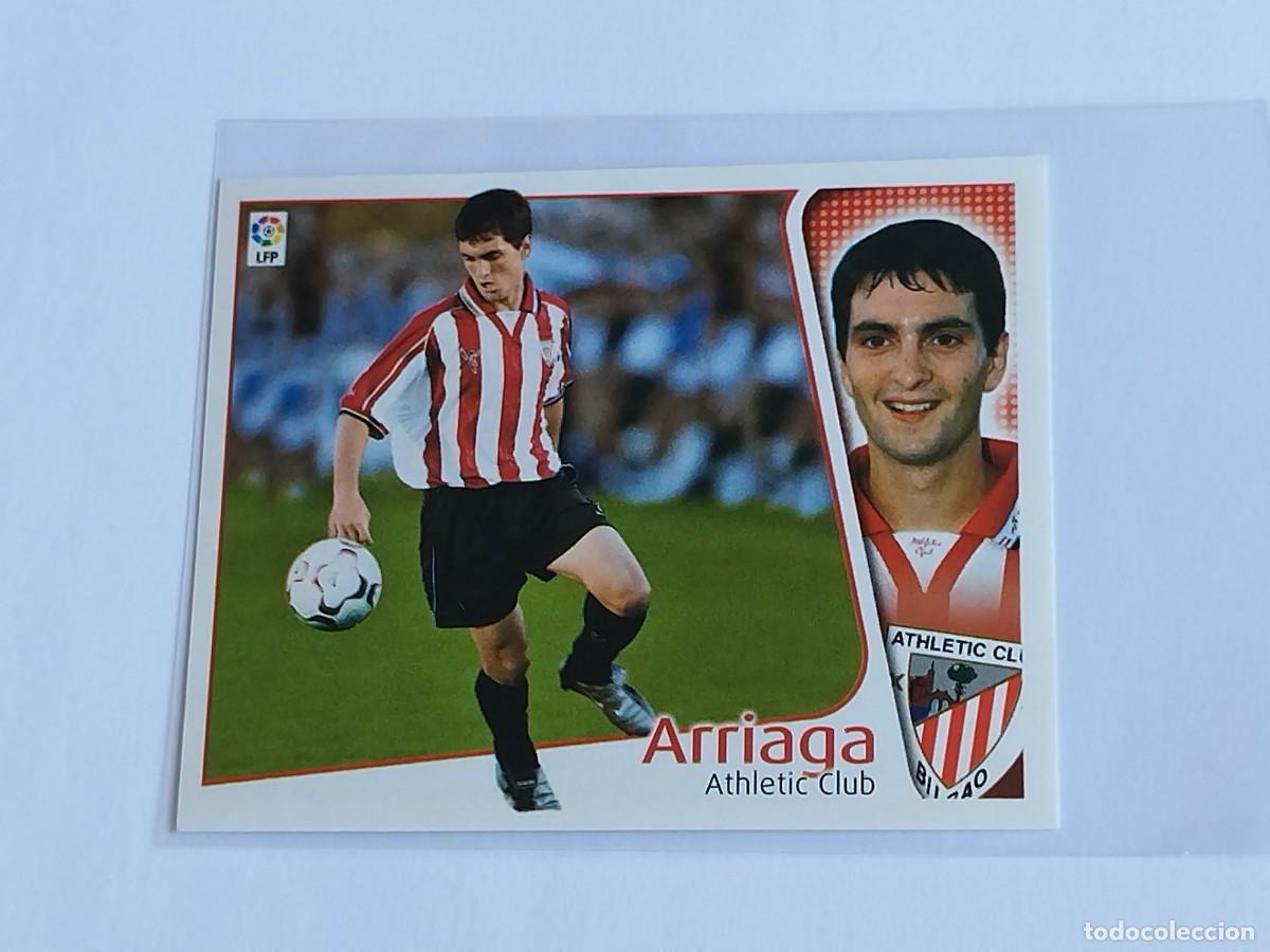 Cromos de F&uacute;tbol: ARRIAGA ATHLETIC CLUB - COLECCIONES EDICIONES ESTE LA LIGA 2004 2005 - PANINI 04 05 SIN PEGAR