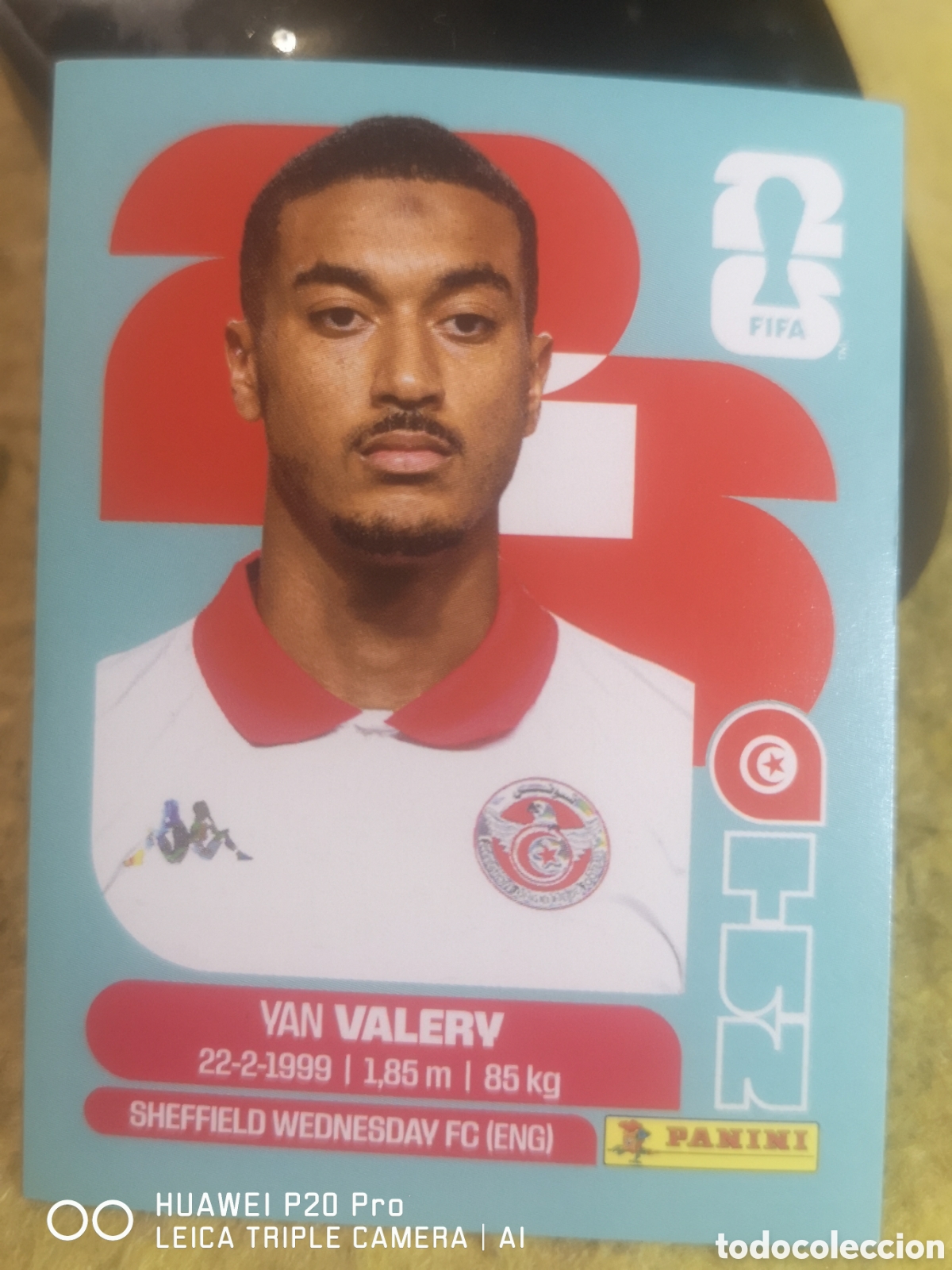 Cromos de F&uacute;tbol: FIFA WORLD CUP MUNDIAL 2026 VALERY - TUN 4