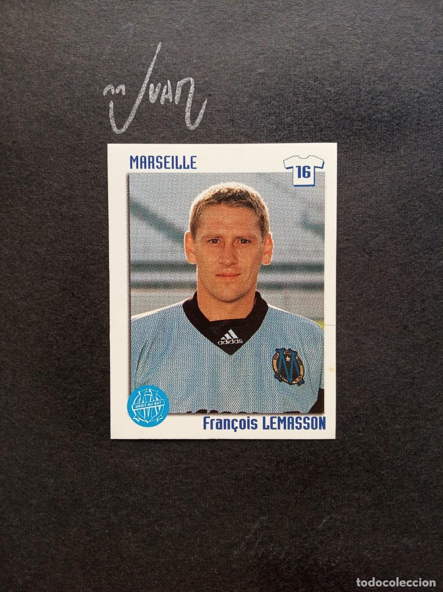 Cromos de Futebol: N&ordm; 168 LEMASSON OLYMPIQUE MARSELLA ⚽ PANINI &reg; FOOT LIGUE 1 FRANCIA 1998 1999 98 99 SIN PEGAR