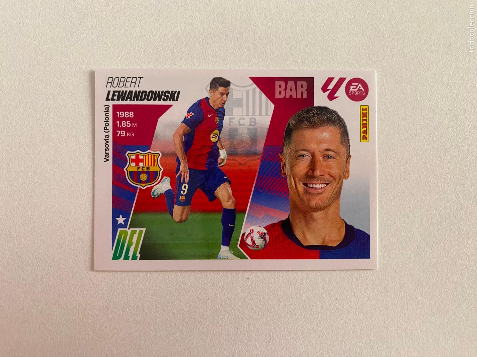Cromos de Futebol: LALIGA ESTE 2025 2026 EA SPORTS 25 26 ALBUM PANINI LIGA N 20 FC BARCELONA LEWANDOWSKI