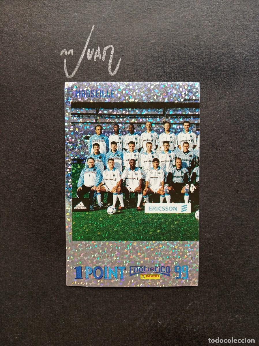 Cromos de Futebol: 149 SQUAD BLANC DUGARRY OLYMPIQUE MARSELLA ⚽ PANINI &reg; FOOT LIGUE 1 FRANCIA 1998 1999 98 99 SIN PEGAR