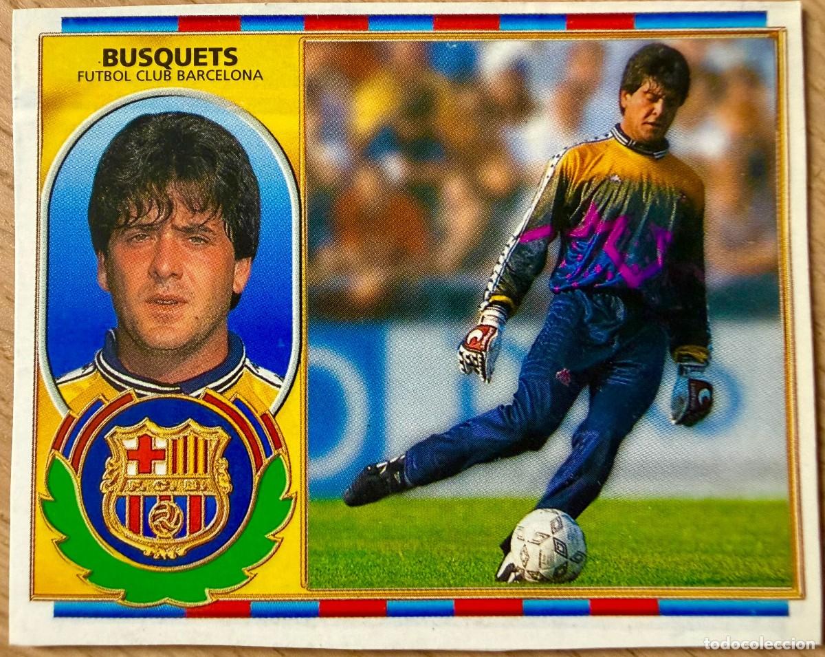 Cromos de Futebol: BUSQUET BARCELONA 96 97 1996 1997 LIGA EDICIONES ESTE RECORTADO STICKER