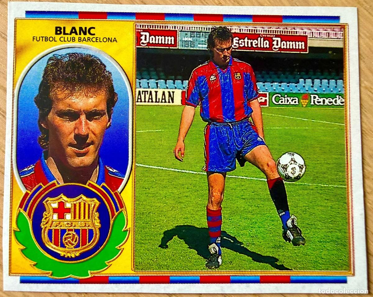 Football Stickers: BLANC BARCELONA 96 97 1996 1997 LIGA EDICIONES ESTE RECORTADO STICKER