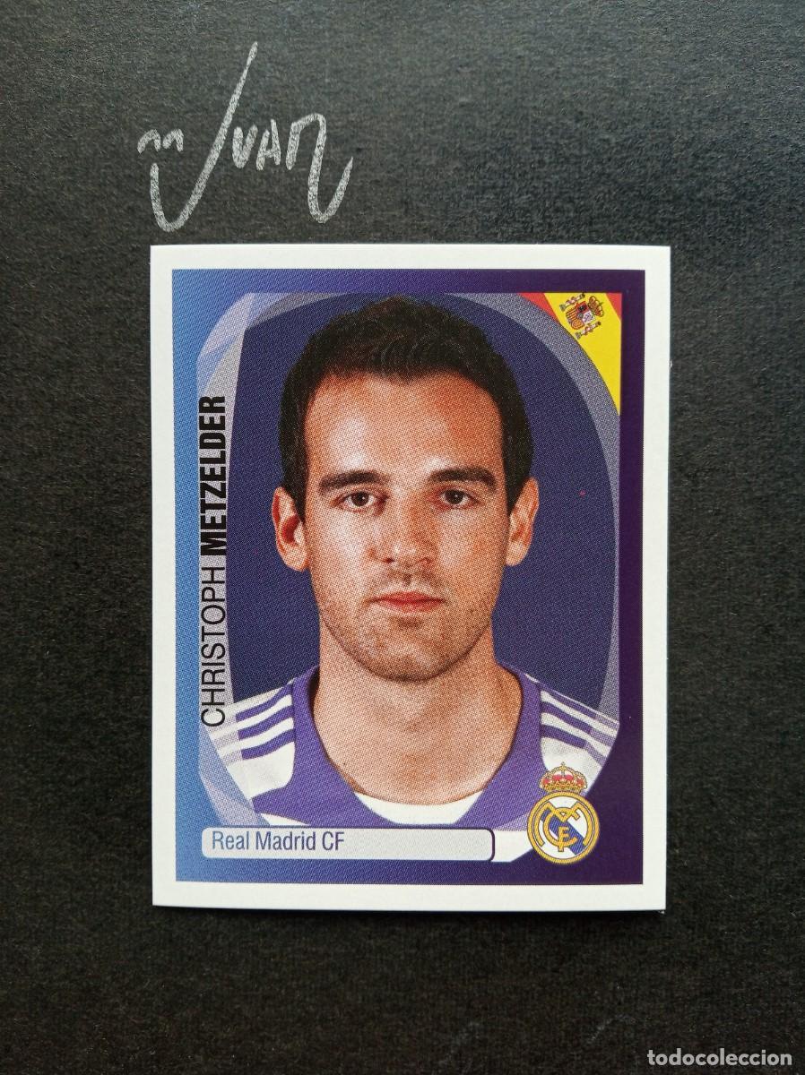 Cromos de F&uacute;tbol: N&ordm; 334 METZELDER REAL MADRID ALEMANIA ⚽ PANINI &reg; CHAMPIONS LEAGUE 2007 2008 07 08 SIN PEGAR NUEVO