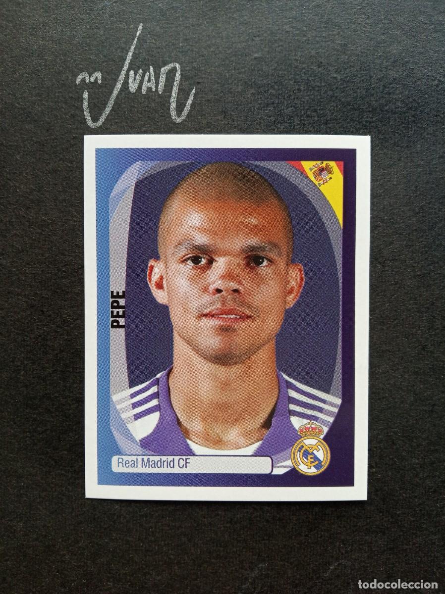 Cromos de F&uacute;tbol: N&ordm; 335 PEPE REAL MADRID PORTUGAL ⚽ PANINI &reg; CHAMPIONS LEAGUE 2007 2008 07 08 SIN PEGAR NUEVO