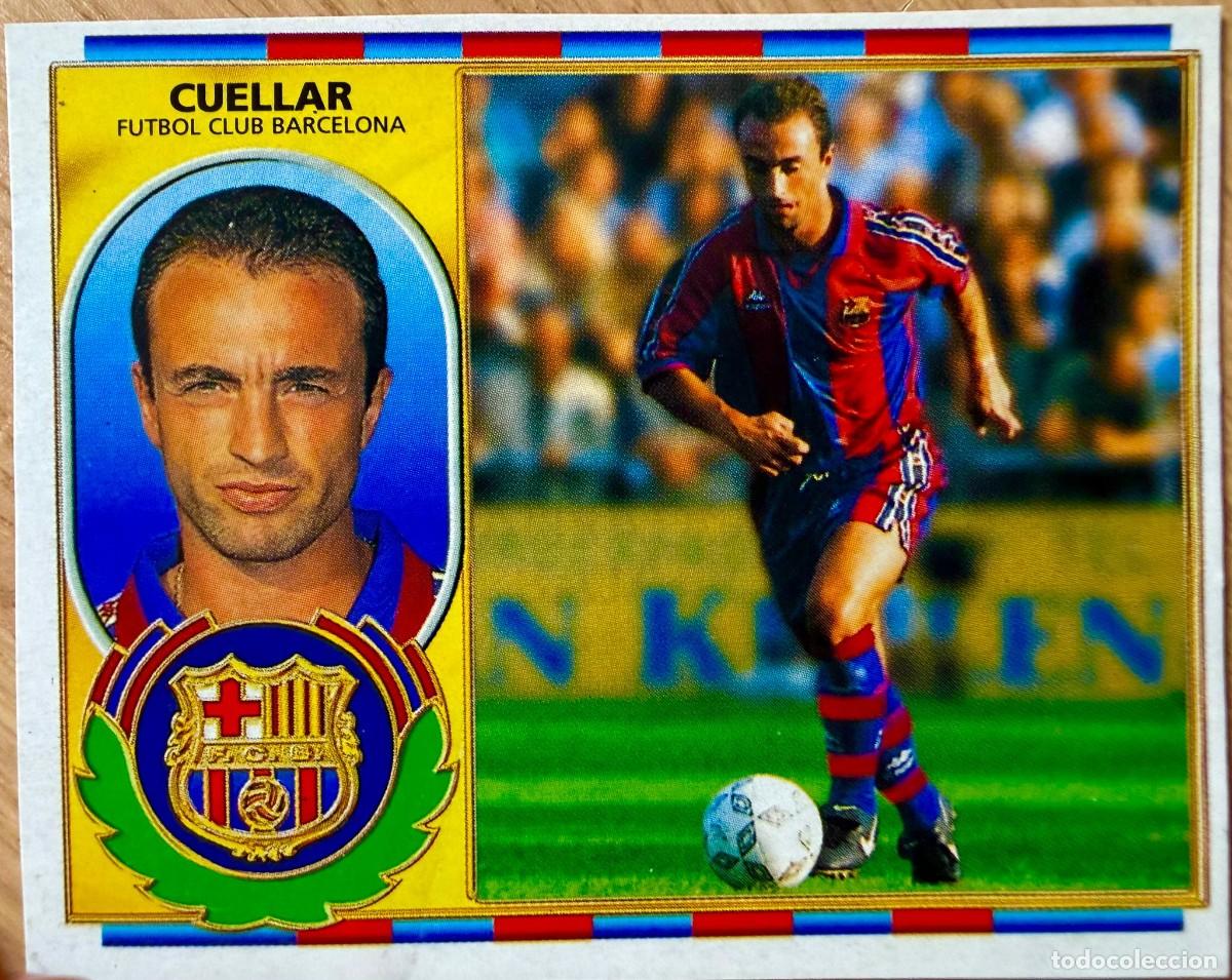 Cromos de F&uacute;tbol: CUELLAR BARCELONA 96 97 1996 1997 LIGA EDICIONES ESTE RECORTADO STICKER