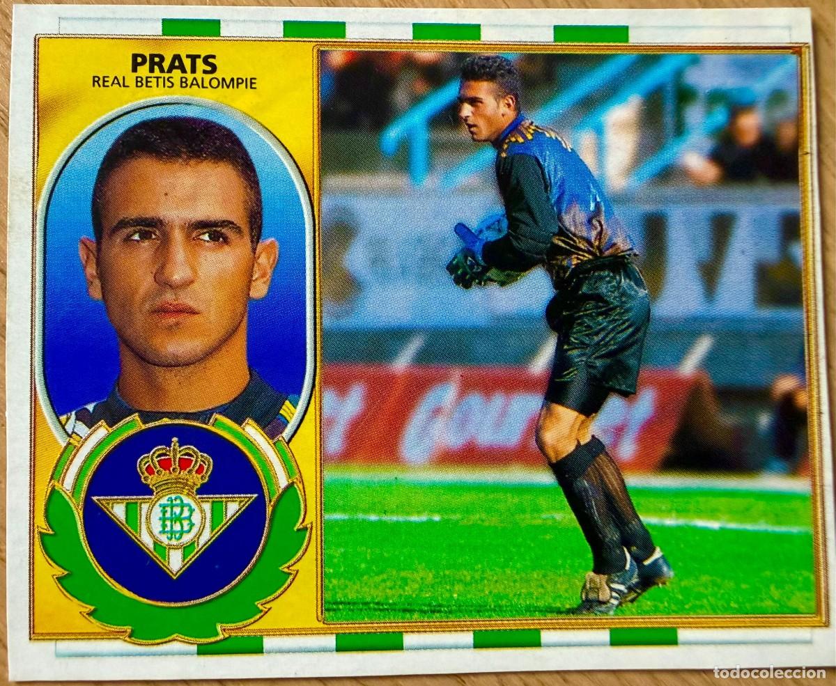 Cromos de F&uacute;tbol: PRATS REAL BETIS 96 97 1996 1997 LIGA EDICIONES ESTE RECORTADO STICKER