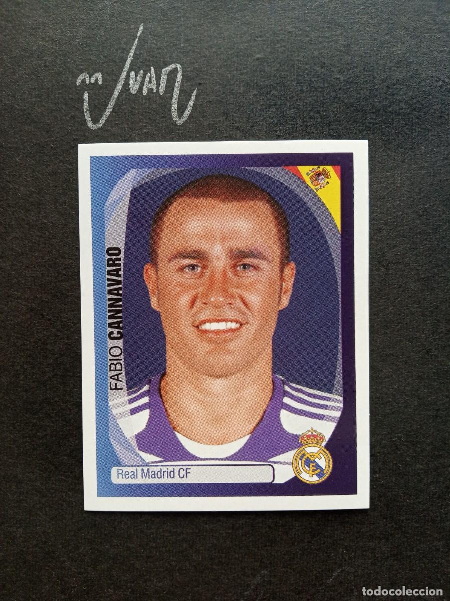 Cromos de F&uacute;tbol: N&ordm; 336 CANNAVARO REAL MADRID ITALIA ⚽ PANINI &reg; CHAMPIONS LEAGUE 2007 2008 07 08 SIN PEGAR NUEVO