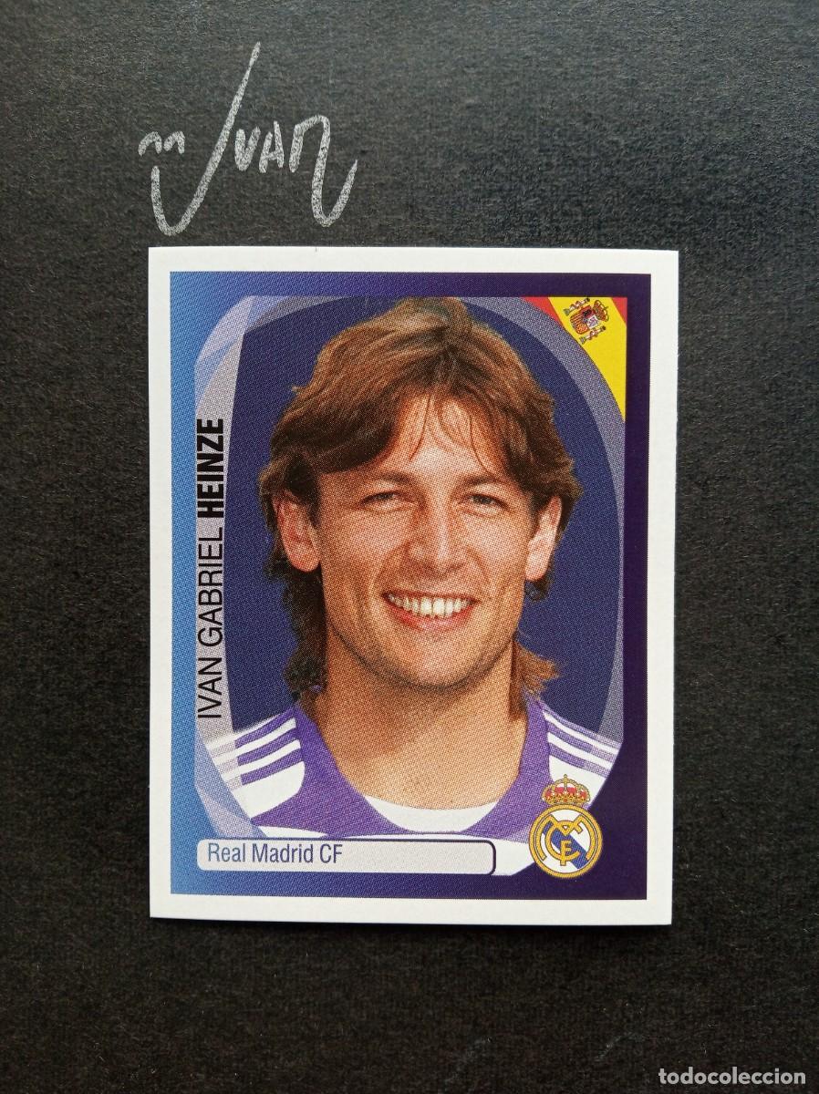 Cromos de F&uacute;tbol: N&ordm; 338 HEINZE REAL MADRID ARGENTINA ⚽ PANINI &reg; CHAMPIONS LEAGUE 2007 2008 07 08 SIN PEGAR NUEVO