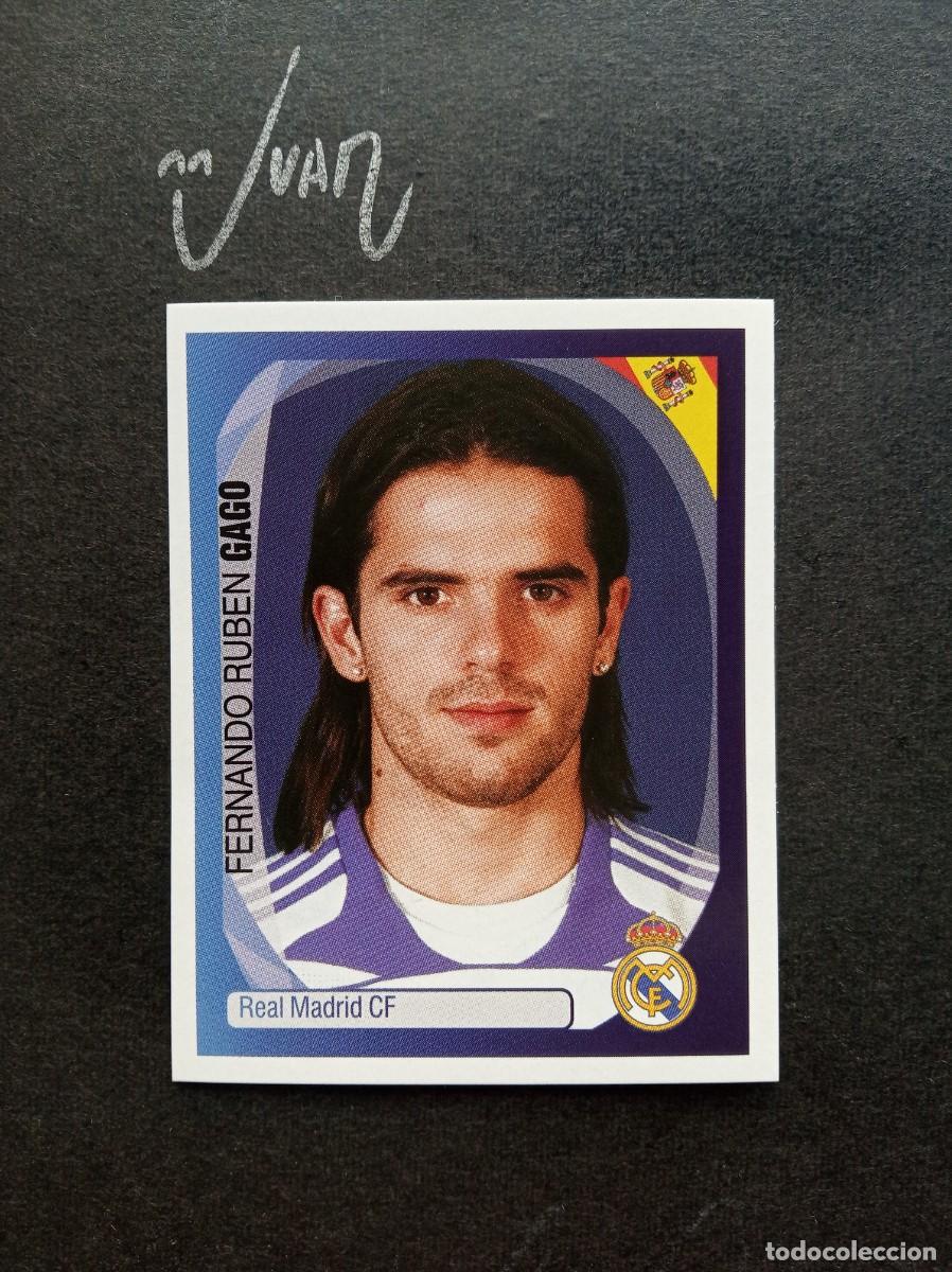 Cromos de F&uacute;tbol: N&ordm; 339 GAGO REAL MADRID ARGENTINA ⚽ PANINI &reg; CHAMPIONS LEAGUE 2007 2008 07 08 SIN PEGAR NUEVO