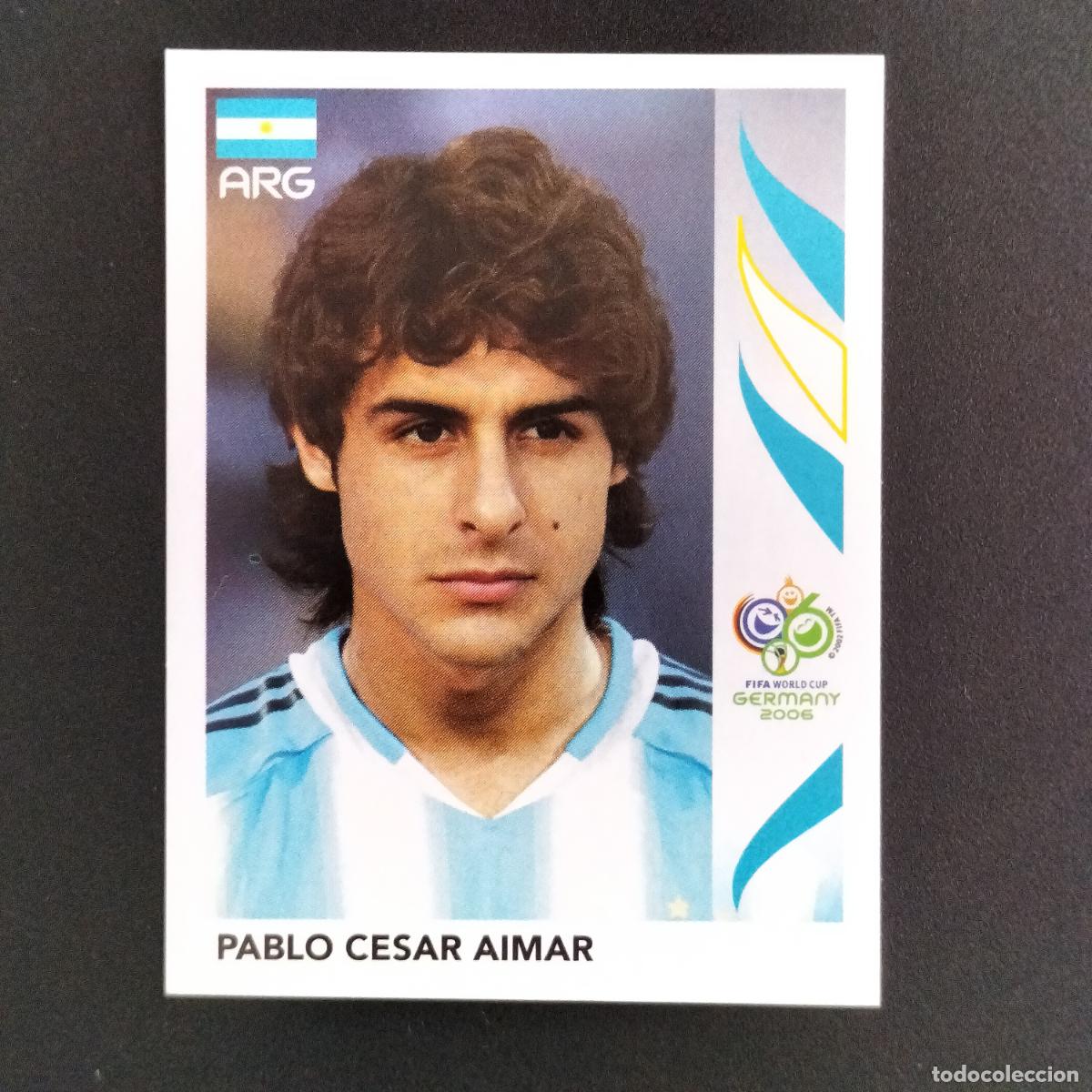 Cromos de F&uacute;tbol: 177 PABLO CESAR AIMAR ARGENTINA CROMOS ALBUM FIFA WORLD CUP GERMANY 2006 MUNDIAL ALEMANIA PANINI
