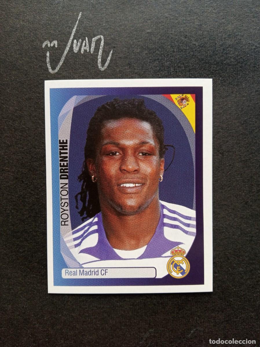 Cromos de F&uacute;tbol: N&ordm; 343 DRENTHE REAL MADRID NETHERLANDS ⚽ PANINI &reg; CHAMPIONS LEAGUE 2007 2008 07 08 SIN PEGAR NUEVO
