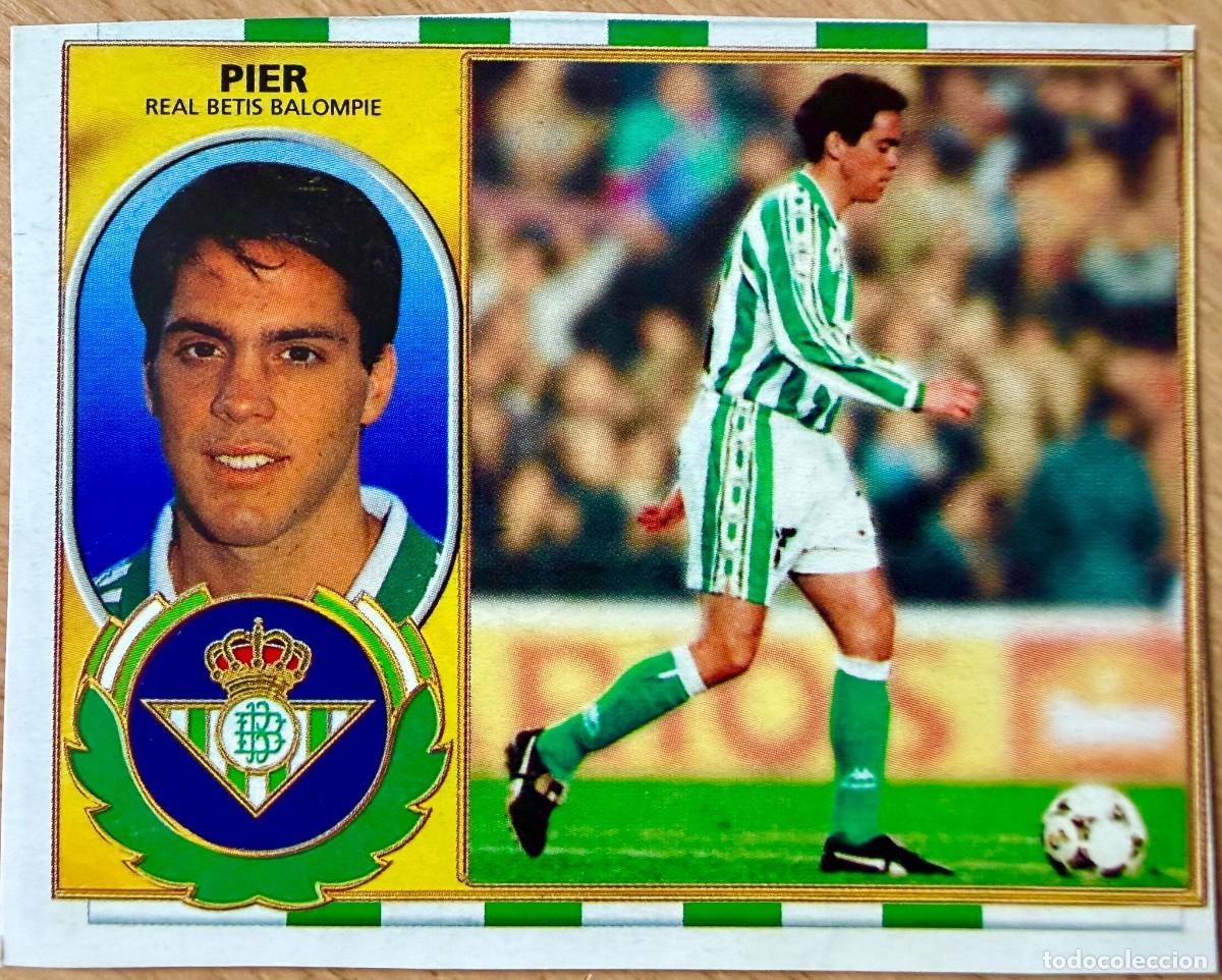 Cromos de F&uacute;tbol: PIER REAL BETIS 96 97 1996 1997 LIGA EDICIONES ESTE RECORTADO STICKER
