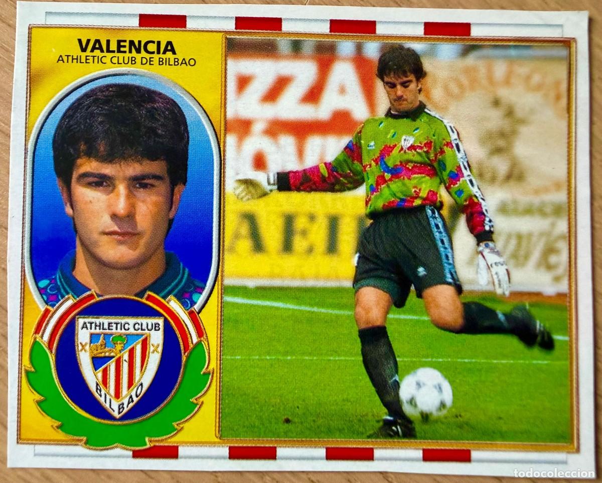 Cromos de F&uacute;tbol: VALENCIA ATHLETIC CLUB BILBAO 96 97 1996 1997 LIGA EDICIONES ESTE RECORTADO STICKER