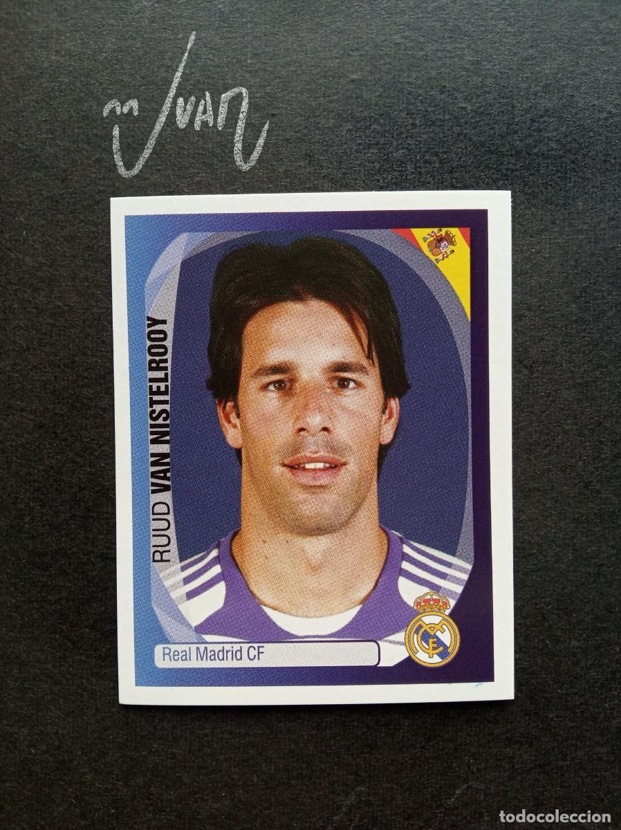Cromos de F&uacute;tbol: 347 VAN NISTELROOY REAL MADRID HOLANDA ⚽ PANINI &reg; CHAMPIONS LEAGUE 2007 2008 07 08 SIN PEGAR NUEVO