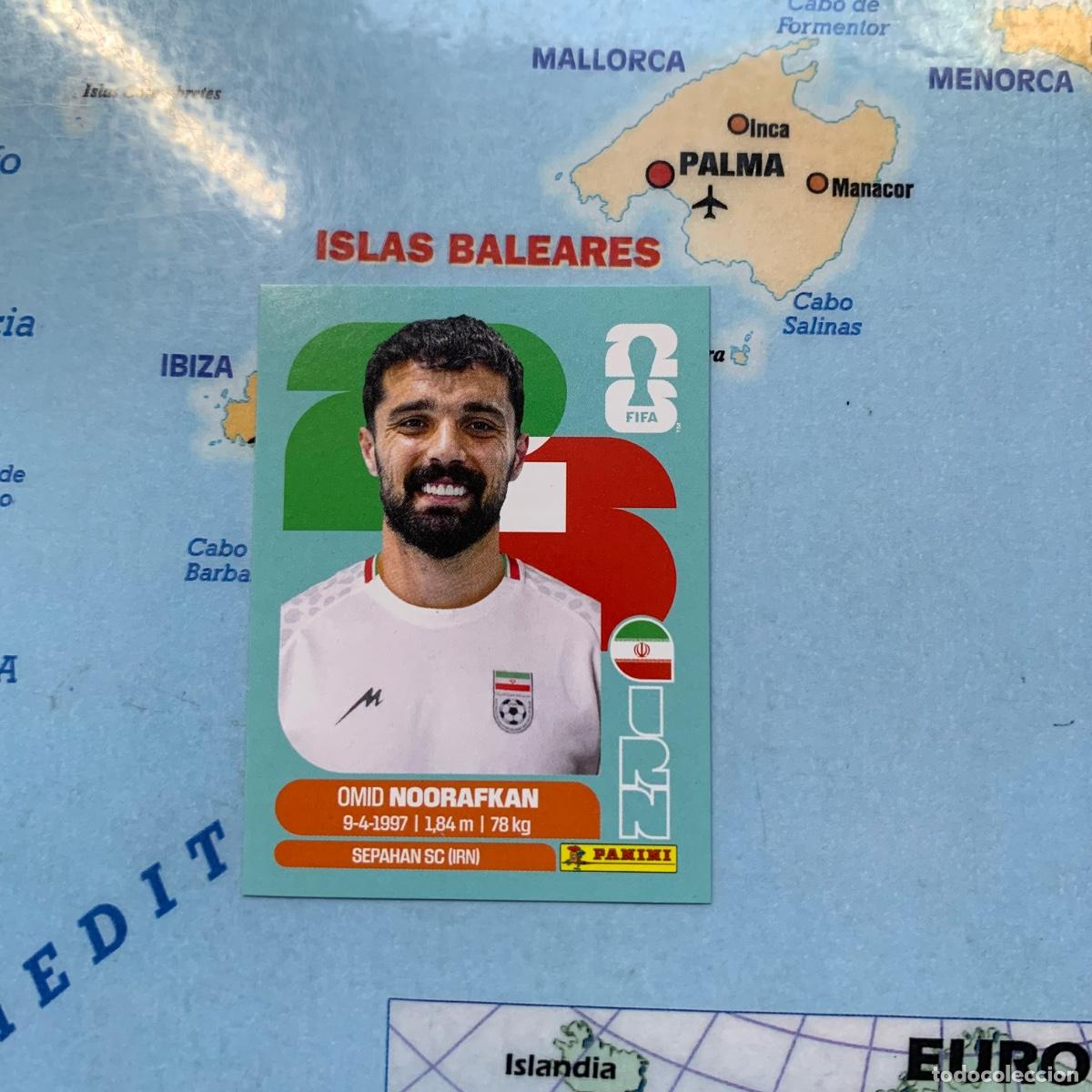 Cromos de F&uacute;tbol: Ir&aacute;n n&uacute;mero 14 cromo panini Mundial Fifa World Cup 2026
