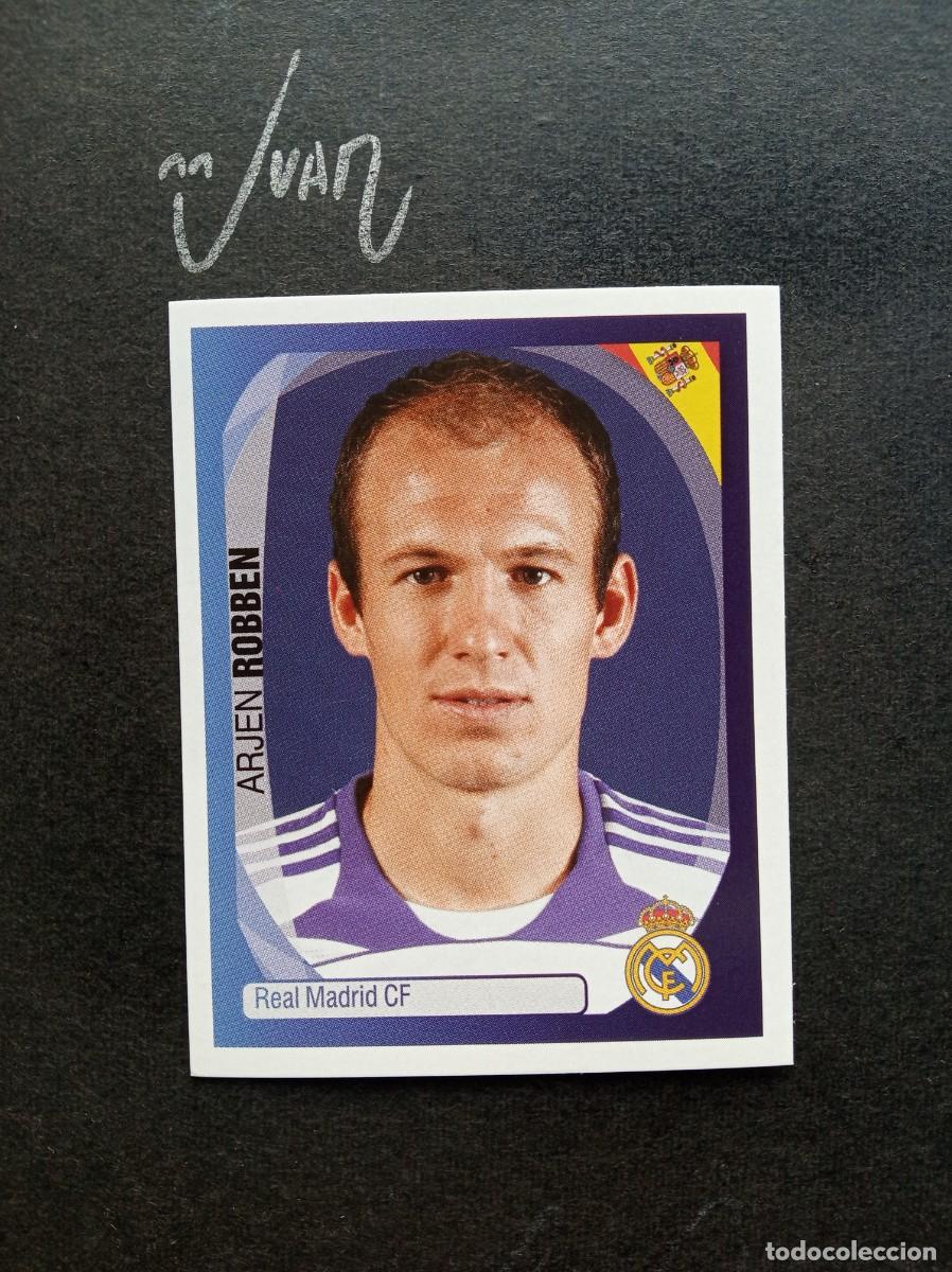 Cromos de F&uacute;tbol: N&ordm; 348 ROBBEN REAL MADRID NETHERLANDS ⚽ PANINI &reg; CHAMPIONS LEAGUE 2007 2008 07 08 SIN PEGAR NUEVO