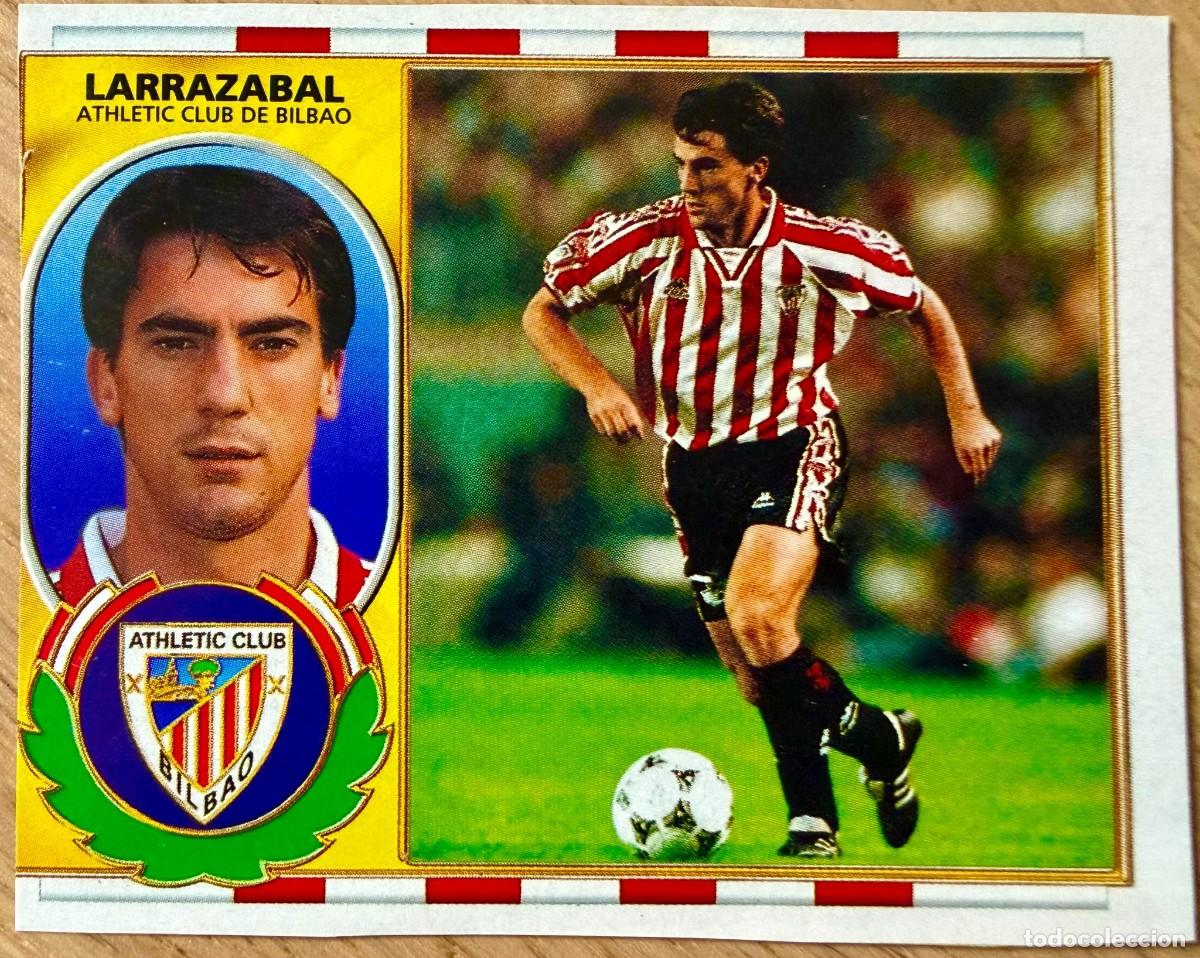 Cromos de F&uacute;tbol: LARRAZABAL ATHLETIC CLUB BILBAO 96 97 1996 1997 LIGA EDICIONES ESTE RECORTADO STICKER