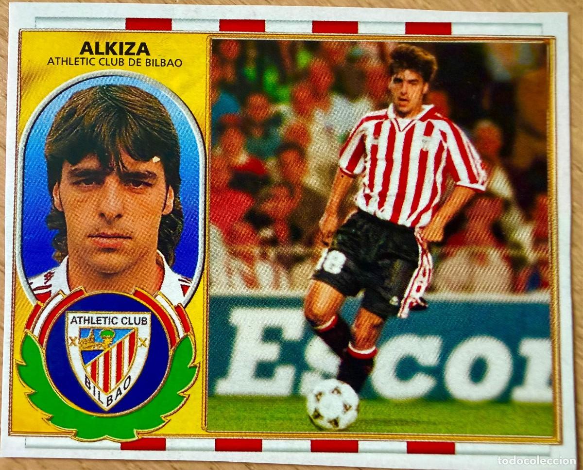 Cromos de F&uacute;tbol: ALKIZA ATHLETIC CLUB BILBAO 96 97 1996 1997 LIGA EDICIONES ESTE RECORTADO STICKER