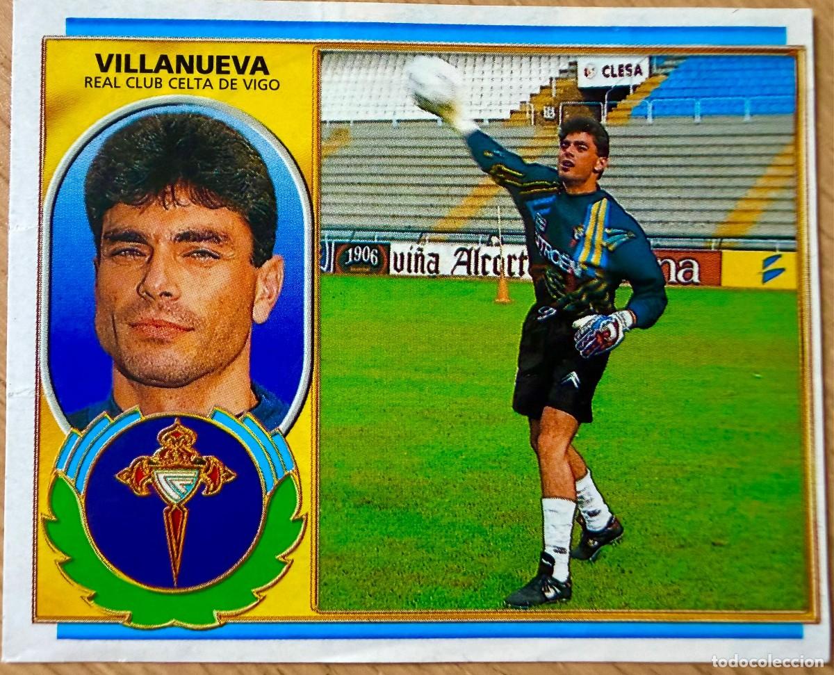 Cromos de F&uacute;tbol: VILLANUEVA CELTA VIGO 96 97 1996 1997 LIGA EDICIONES ESTE RECORTADO STICKER