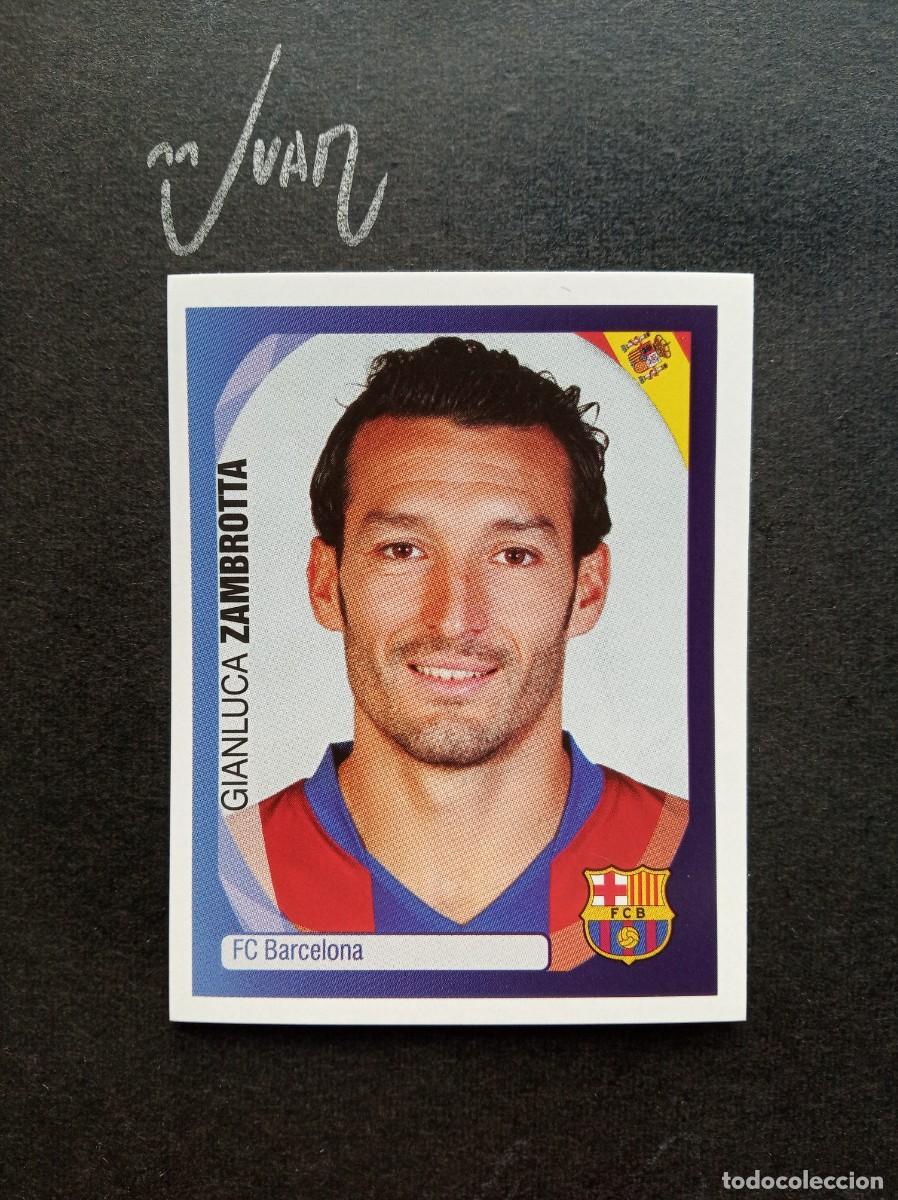 Cartes &agrave; collectionner de Football: N&ordm; 47 ZAMBROTTA FC BARCELONA ITALIA ⚽ PANINI &reg; CHAMPIONS LEAGUE 2007 2008 07 08 SIN PEGAR NUEVO