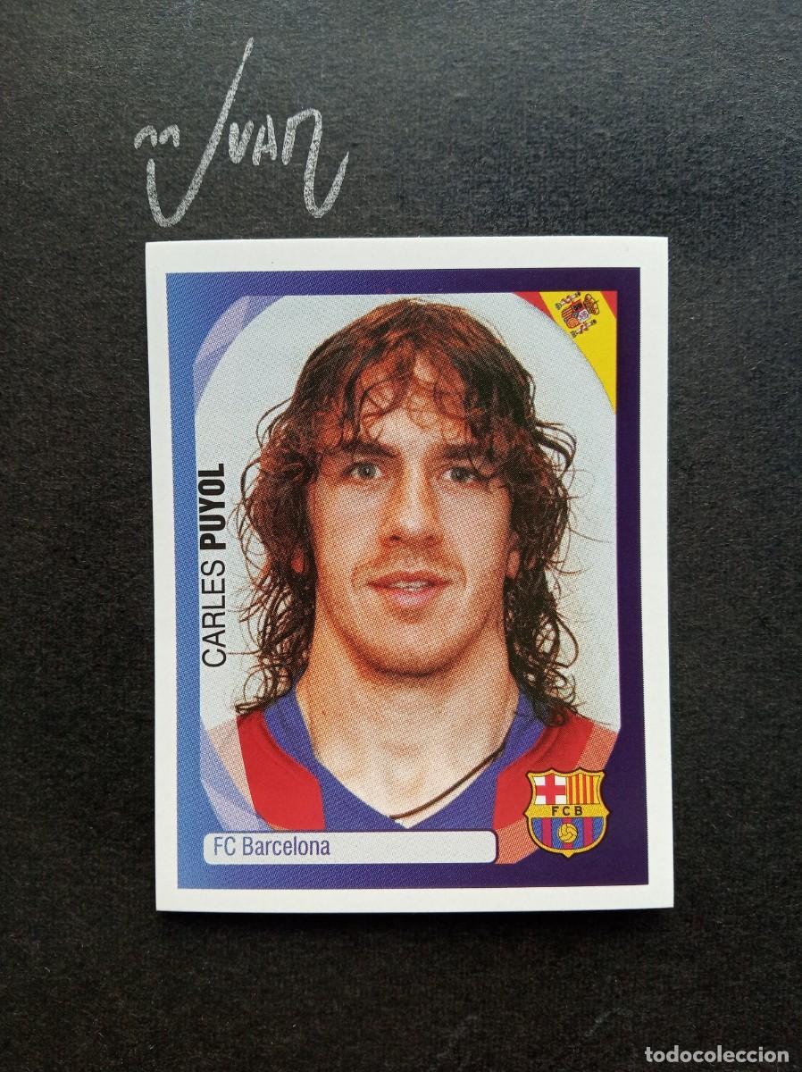 Cartes &agrave; collectionner de Football: N&ordm; 48 PUYOL FC BARCELONA ESPA&Ntilde;A ⚽ PANINI &reg; CHAMPIONS LEAGUE 2007 2008 07 08 SIN PEGAR NUEVO