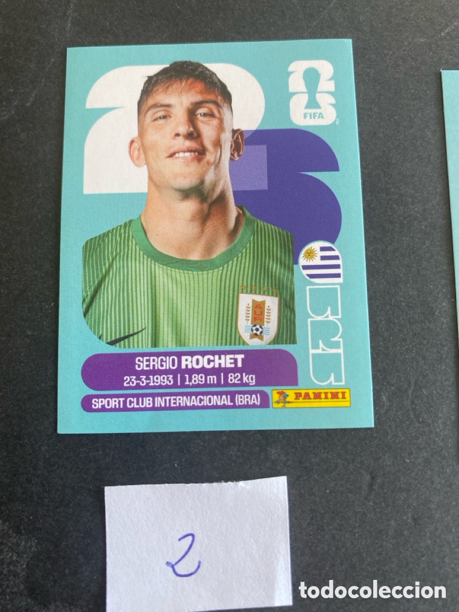 Cartes &agrave; collectionner de Football: Cromo Uruguay Mundial 2026 N* 2 nuevo