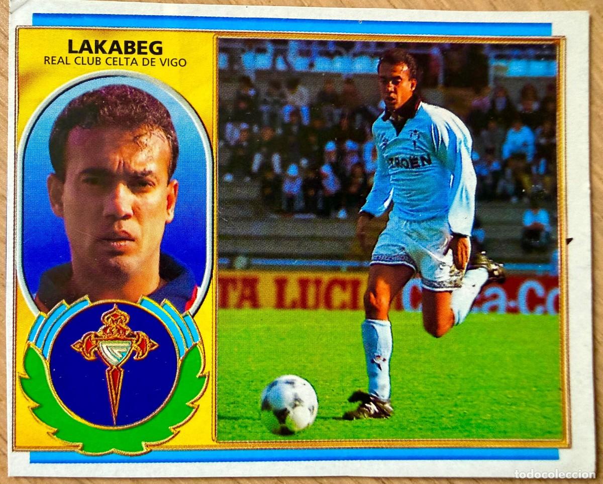 Cartes &agrave; collectionner de Football: LAKABEG CELTA VIGO 96 97 1996 1997 LIGA EDICIONES ESTE RECORTADO STICKER