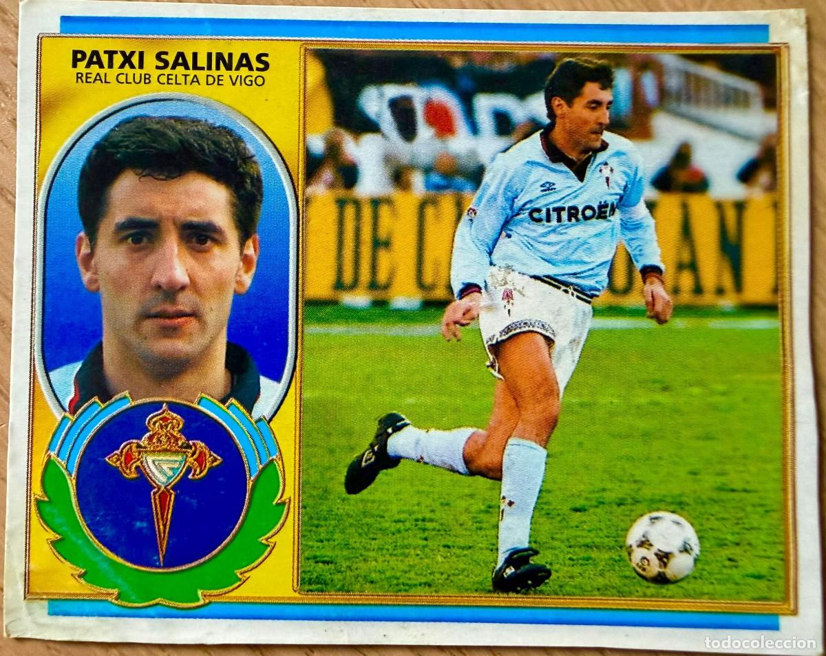 Cartes &agrave; collectionner de Football: PATXI SALINAS CELTA VIGO 96 97 1996 1997 LIGA EDICIONES ESTE RECORTADO STICKER