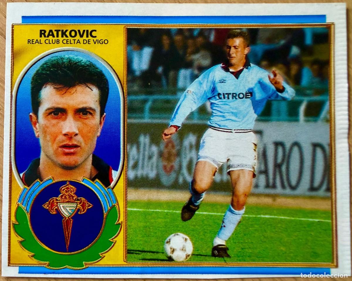Cartes &agrave; collectionner de Football: RATKOVIC CELTA VIGO 96 97 1996 1997 LIGA EDICIONES ESTE RECORTADO STICKER