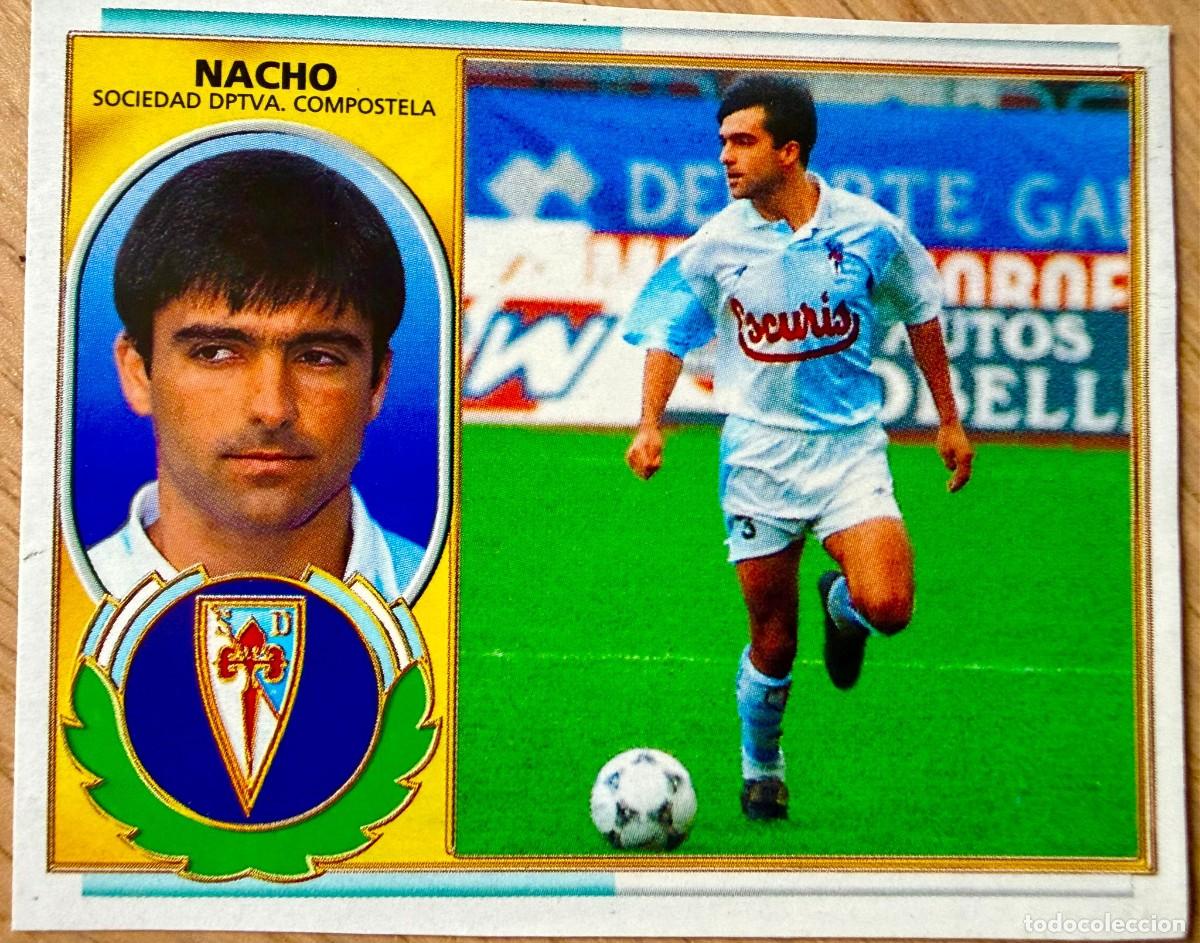 Cromos de F&uacute;tbol: NACHO COMPOSTELA 96 97 1996 1997 LIGA EDICIONES ESTE RECORTADO STICKER
