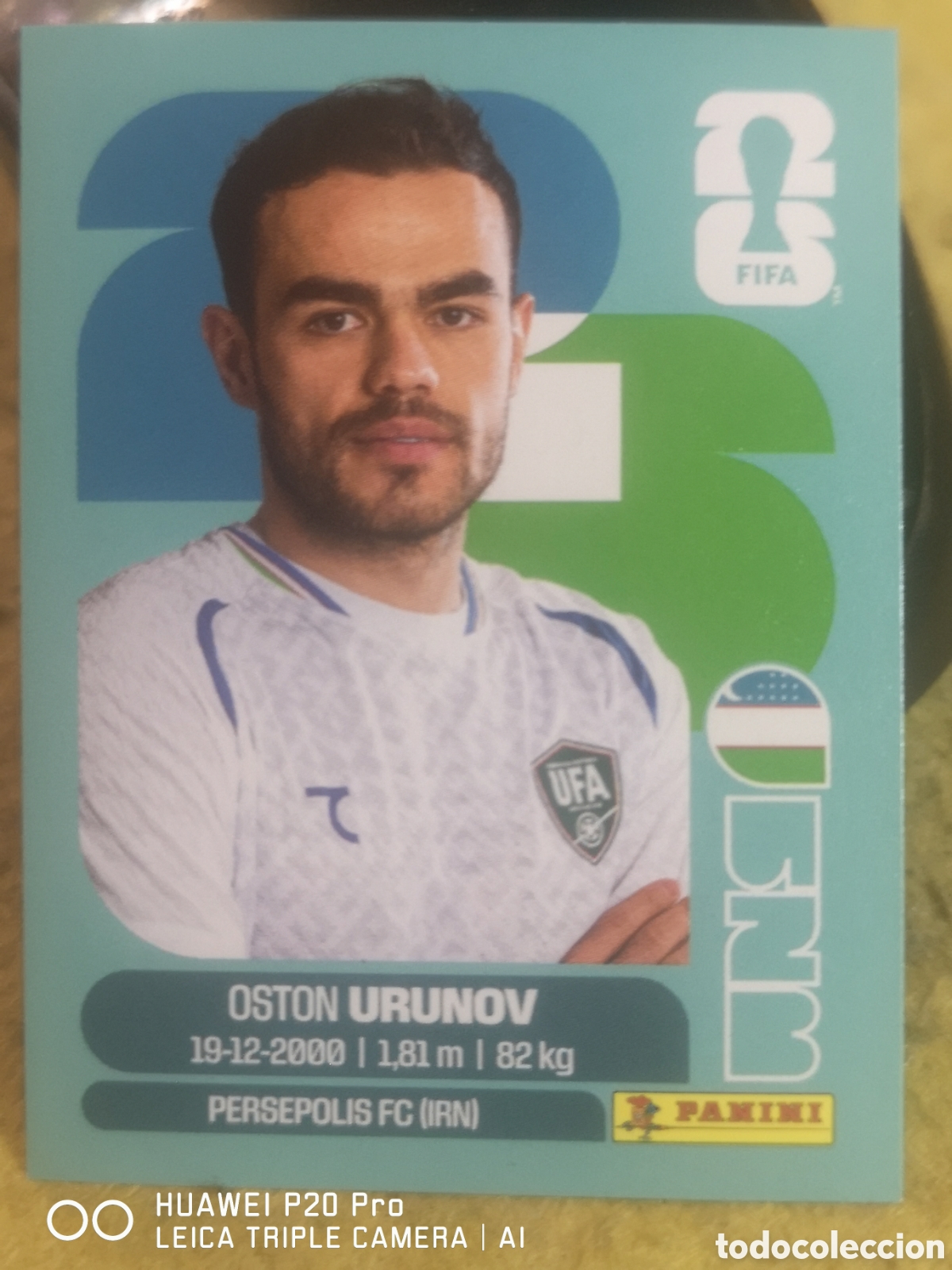 Cromos de F&uacute;tbol: FIFA WORLD CUP MUNDIAL 2026 URUNOV - UZB 17