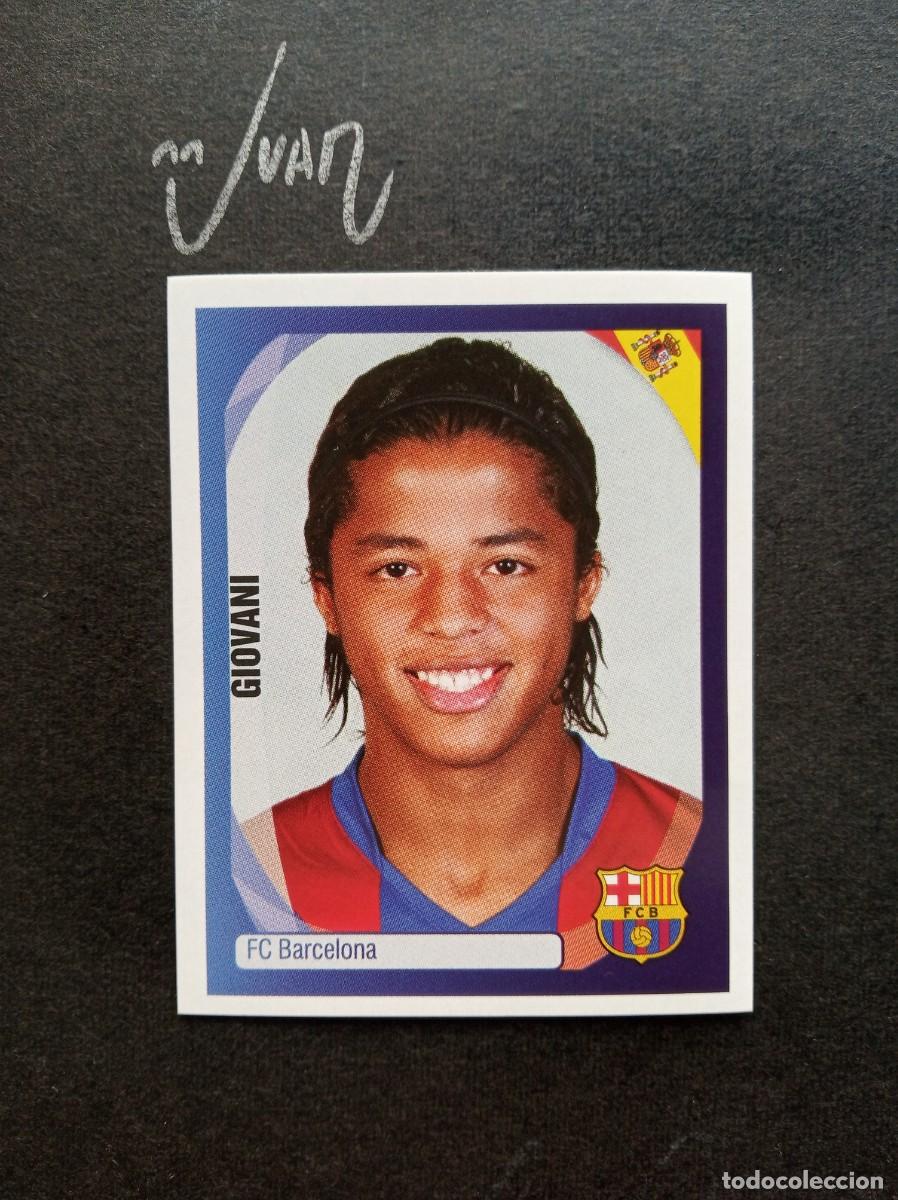 Cromos de F&uacute;tbol: N&ordm; 59 GIOVANI FC BARCELONA MEXICO ⚽ PANINI &reg; UEFA CHAMPIONS LEAGUE 2007 2008 07 08 SIN PEGAR NUEVO
