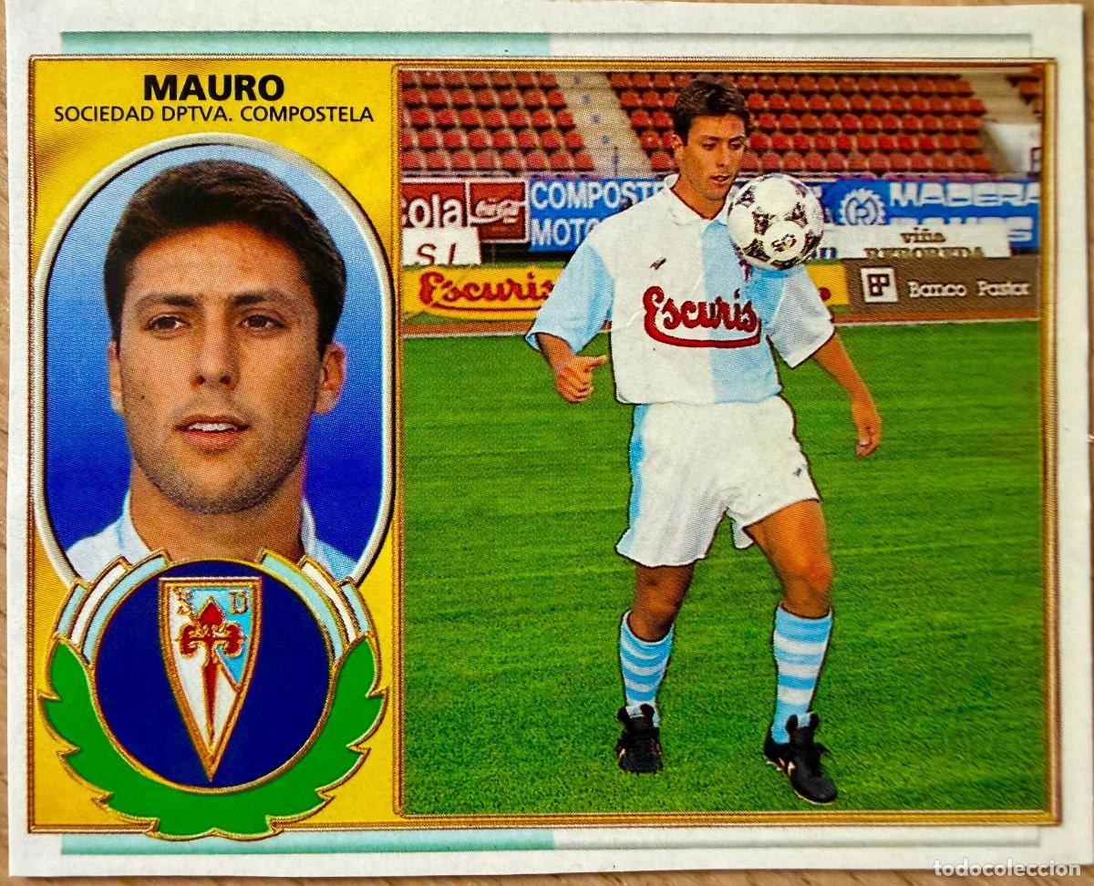 Cromos de F&uacute;tbol: MAURO COMPOSTELA 96 97 1996 1997 LIGA EDICIONES ESTE RECORTADO STICKER
