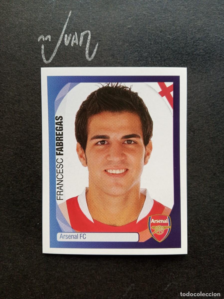 Cromos de F&uacute;tbol: N&ordm; 33 CESC FABREGAS ARSENAL ESPA&Ntilde;A ⚽ PANINI &reg; UEFA CHAMPIONS LEAGUE 2007 2008 07 08 SIN PEGAR NUEVO
