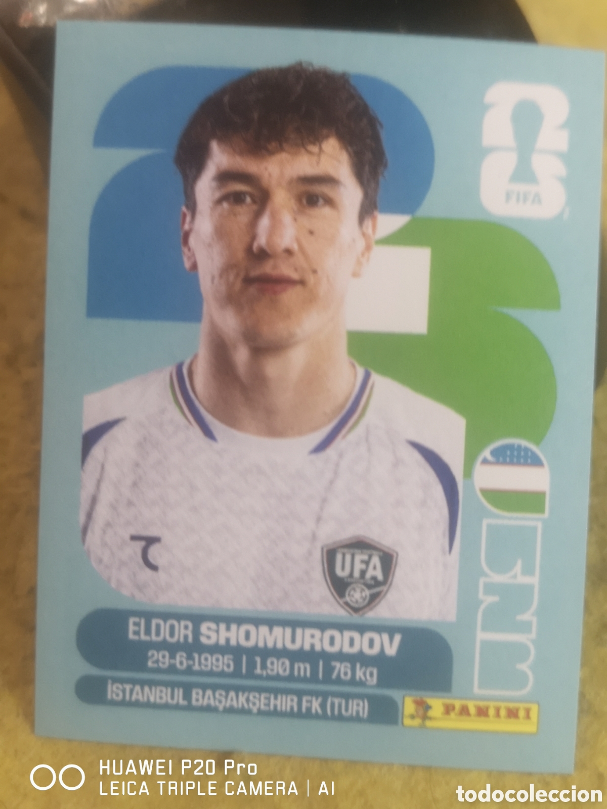 Cromos de F&uacute;tbol: FIFA WORLD CUP MUNDIAL 2026 SHOMURODOV - UZB 16