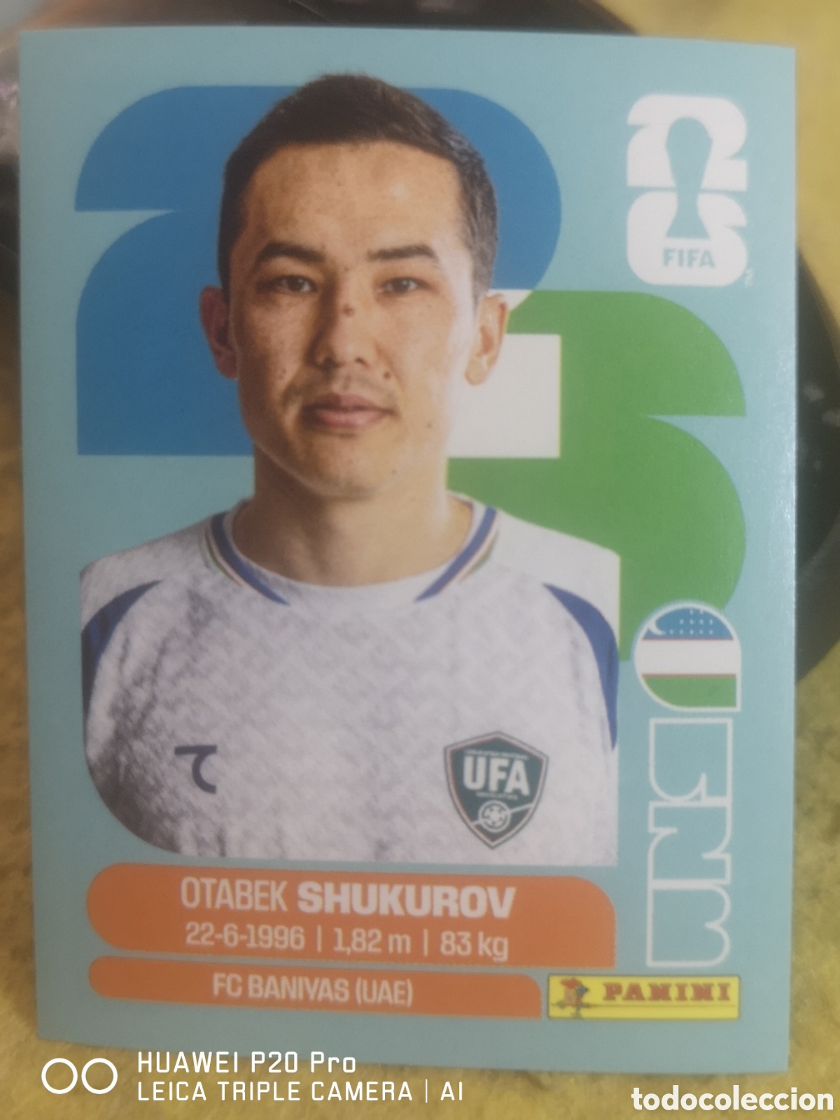 Cromos de F&uacute;tbol: FIFA WORLD CUP MUNDIAL 2026 SHUKUROV - UZB 11