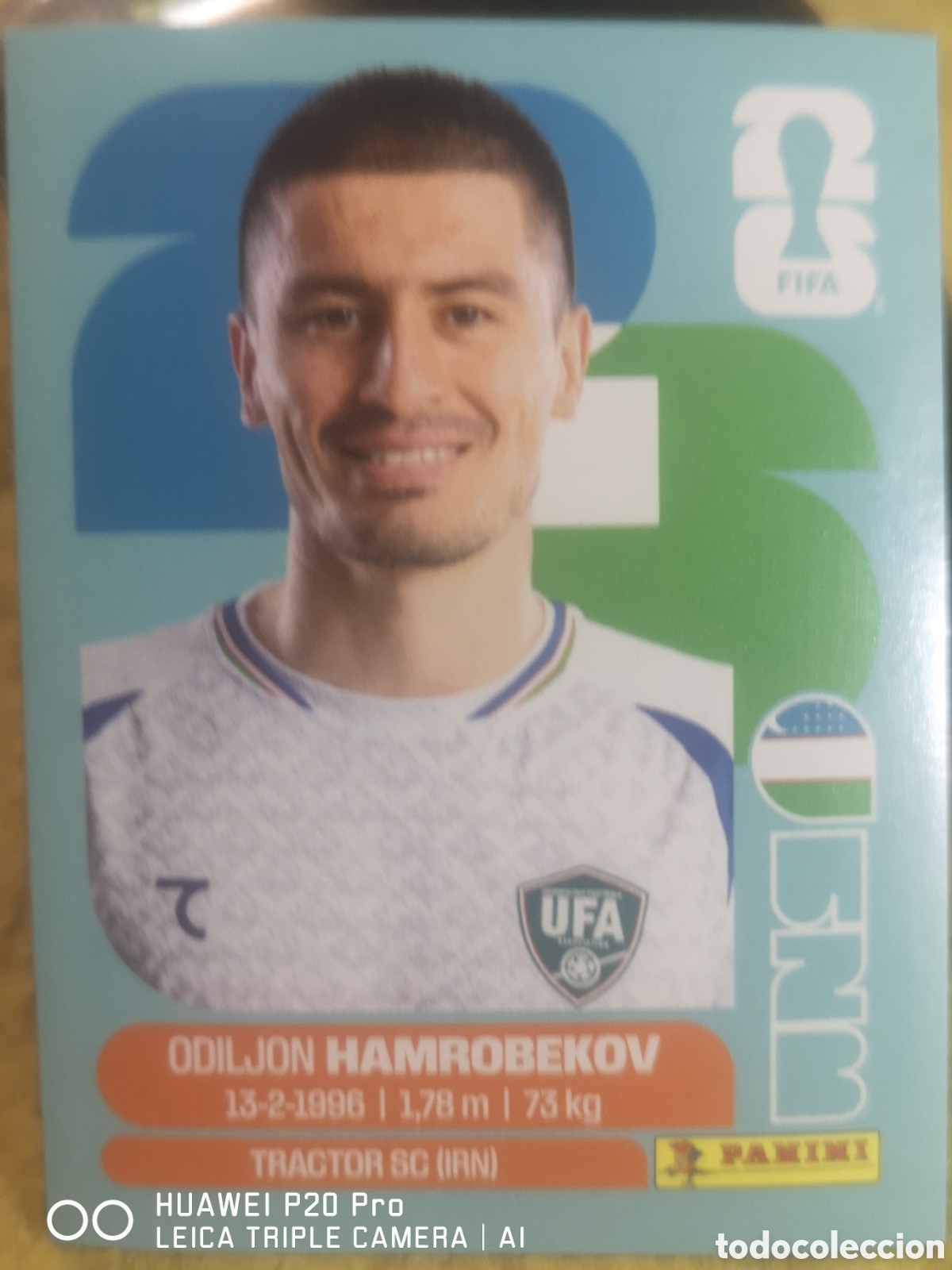Cromos de F&uacute;tbol: FIFA WORLD CUP MUNDIAL 2026 HAMROBEKOV - UZB 10