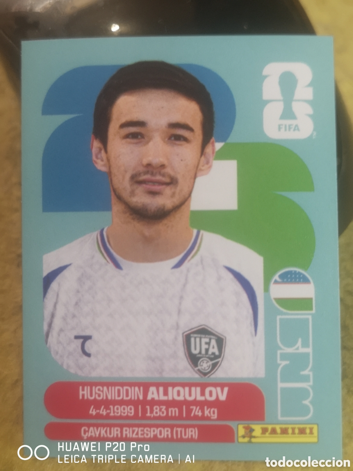 Cromos de F&uacute;tbol: FIFA WORLD CUP MUNDIAL 2026 ALIQULOV - UZB 6