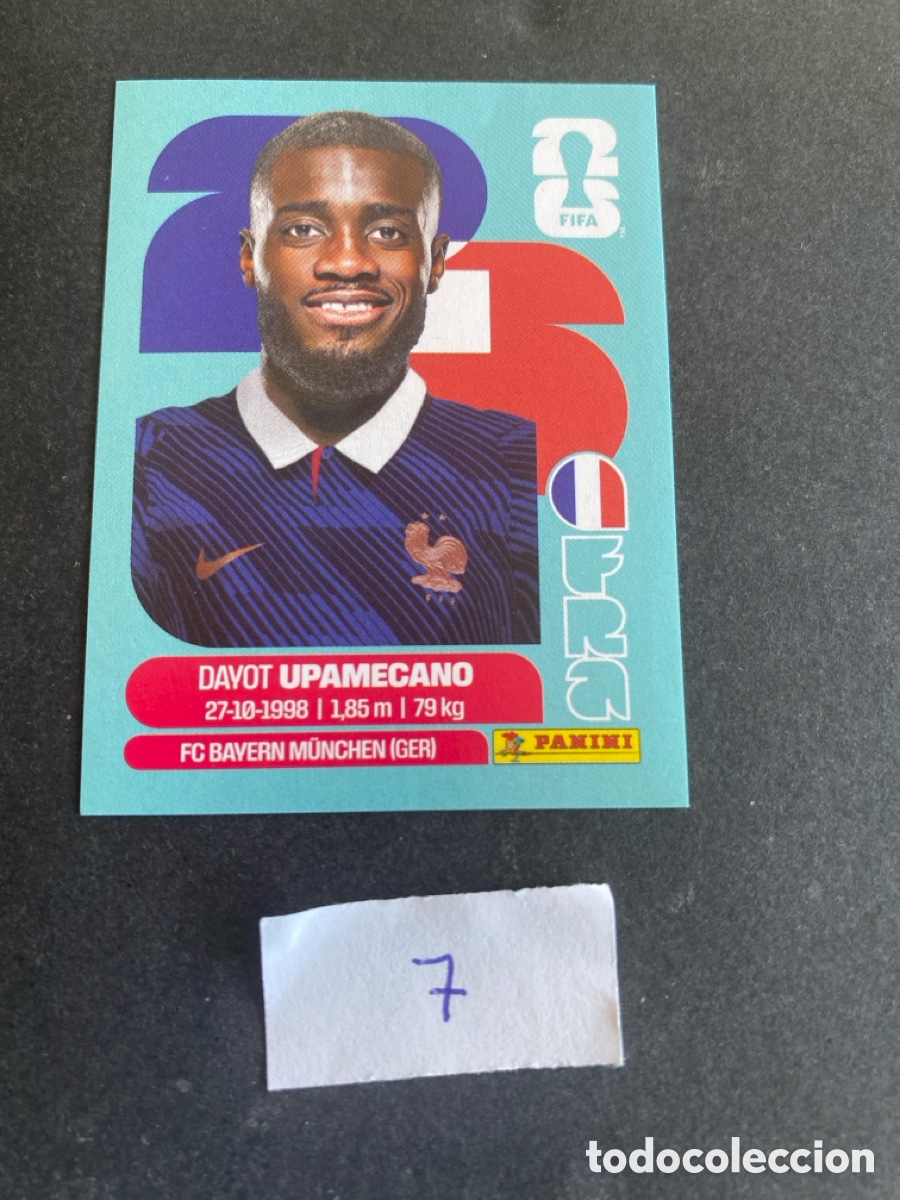 Cromos de F&uacute;tbol: Cromo Francia Mundial 2026 N* 7 nuevo