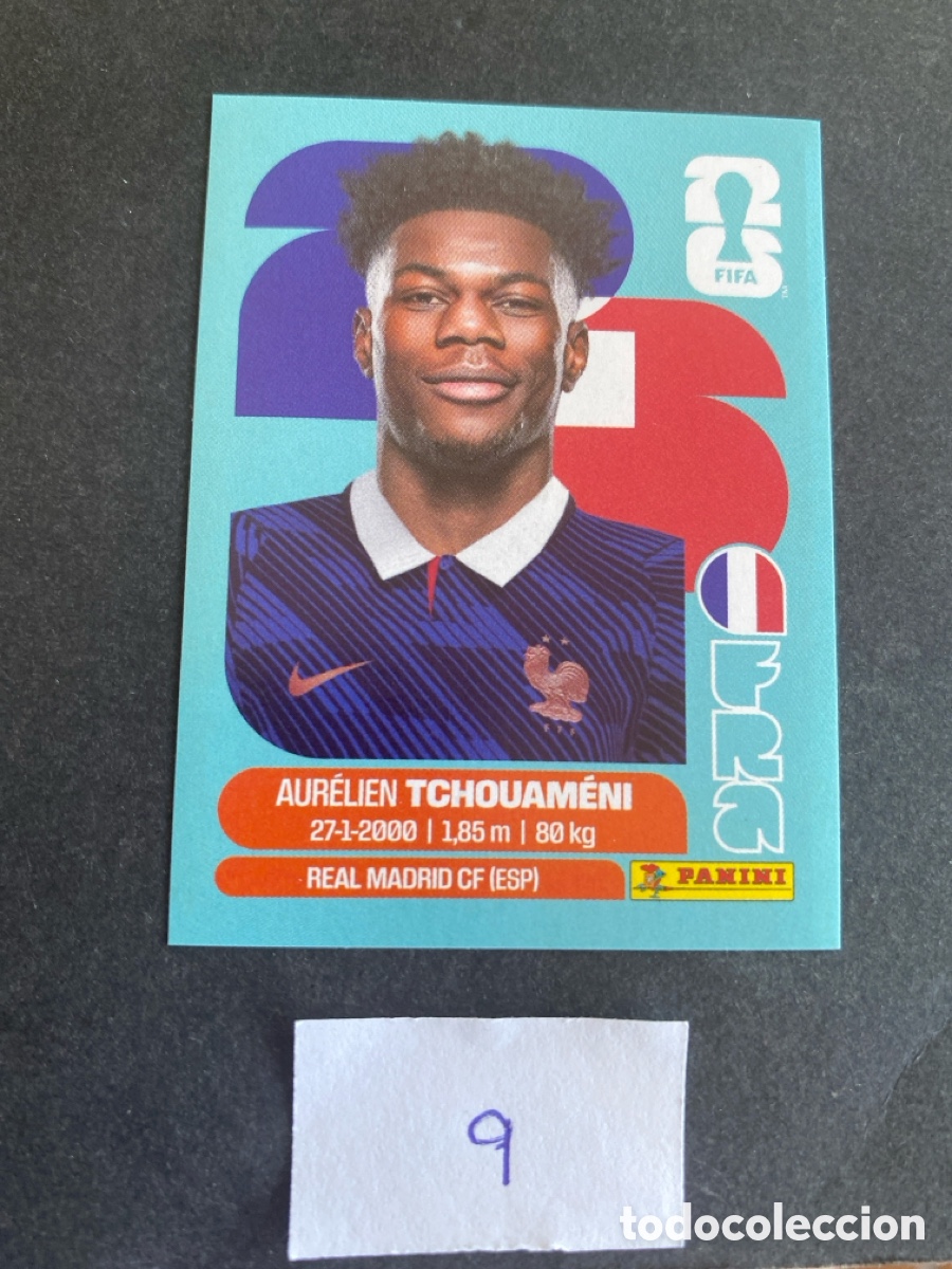 Cromos de F&uacute;tbol: Cromo Francia Mundial 2026 N* 9 nuevo