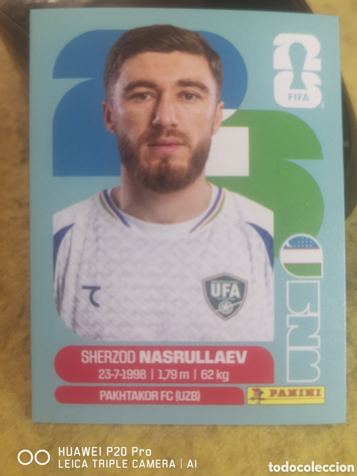 Cromos de F&uacute;tbol: FIFA WORLD CUP MUNDIAL 2026 NASRULLAEV - UZB 4