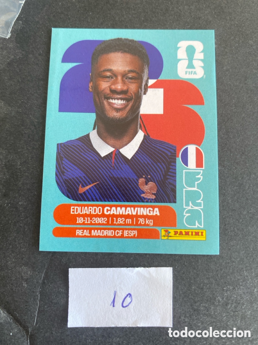 Cromos de F&uacute;tbol: Cromo Francia Mundial 2026 N* 10 nuevo