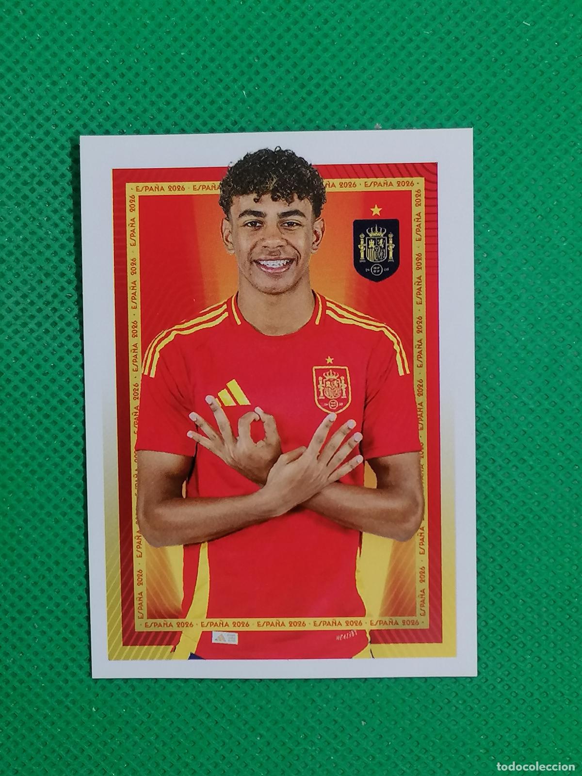 Cromos de F&uacute;tbol: 49 LAMINE YAMAL ⚽ PANINI SELECCION ESPA&Ntilde;OLA ESPA&Ntilde;A SPAIN CARREFOUR 26 2026 ⚽