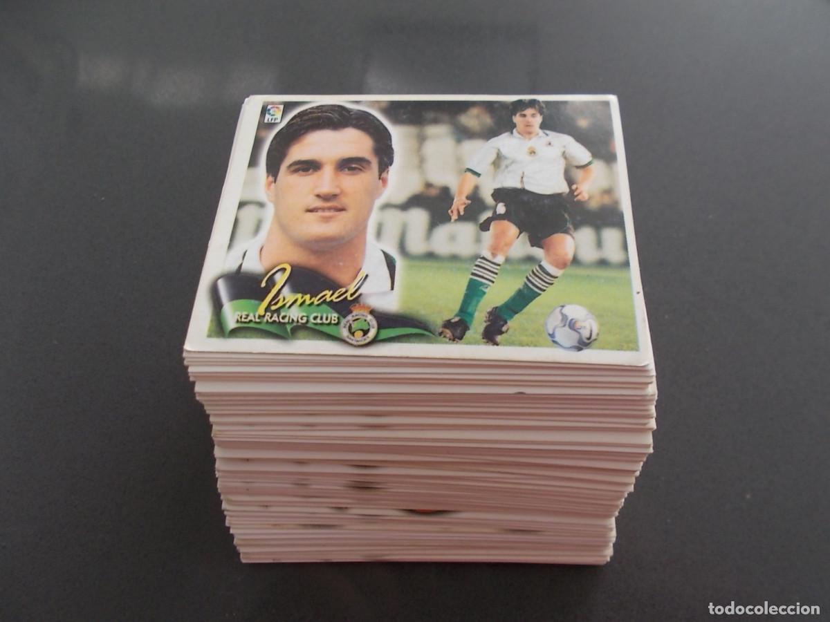 Cromos de F&uacute;tbol: LOTE 154 CROMOS ESTE 00-01 TODOS DIFERENTES SIN PEGAR 5 BAJAS, 2 FICHAJES