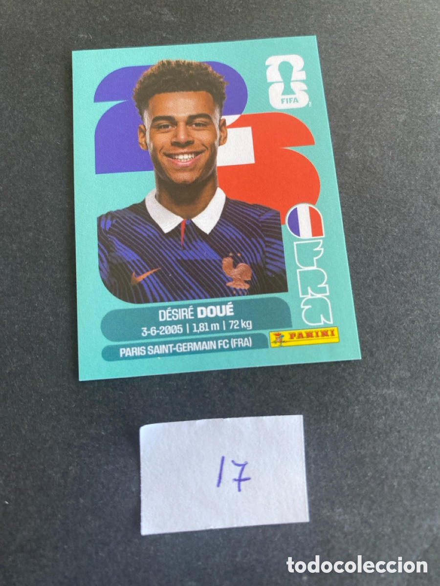 Cromos de F&uacute;tbol: Cromo Francia Mundial 2026 N* 17 nuevo