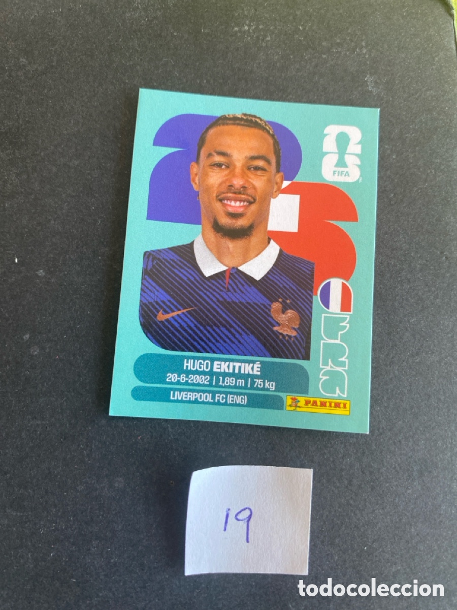 Cromos de F&uacute;tbol: Cromo Francia Mundial 2026 N* 19 nuevo