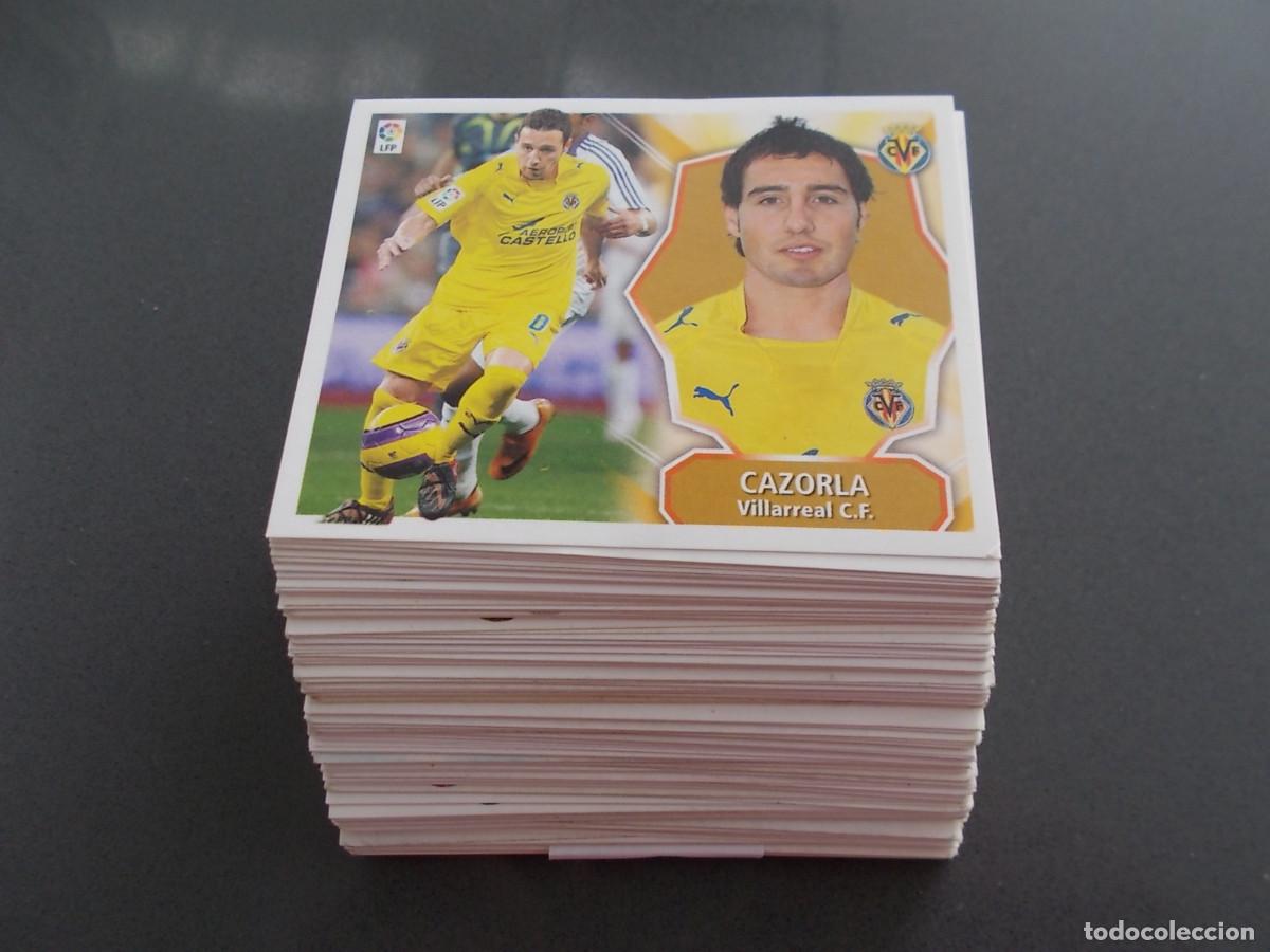 Cromos de F&uacute;tbol: LOTE 157 CROMOS ESTE 08-09 TODOS DIFERENTES SIN PEGAR 11 BAJAS, 5 COLOCAS, 8 FICHAJES