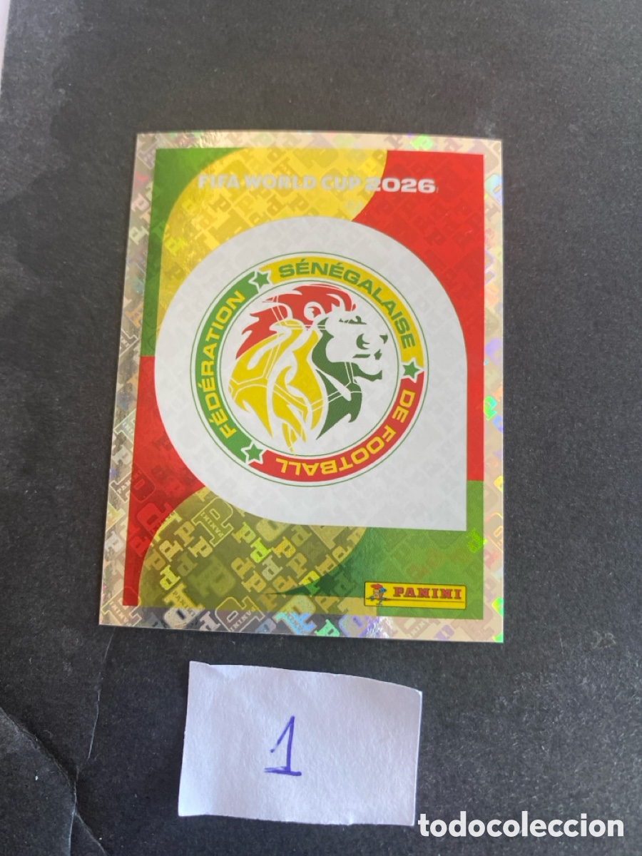 Cromos de F&uacute;tbol: Cromo Senegal Mundial 2026 N* 1 nuevo